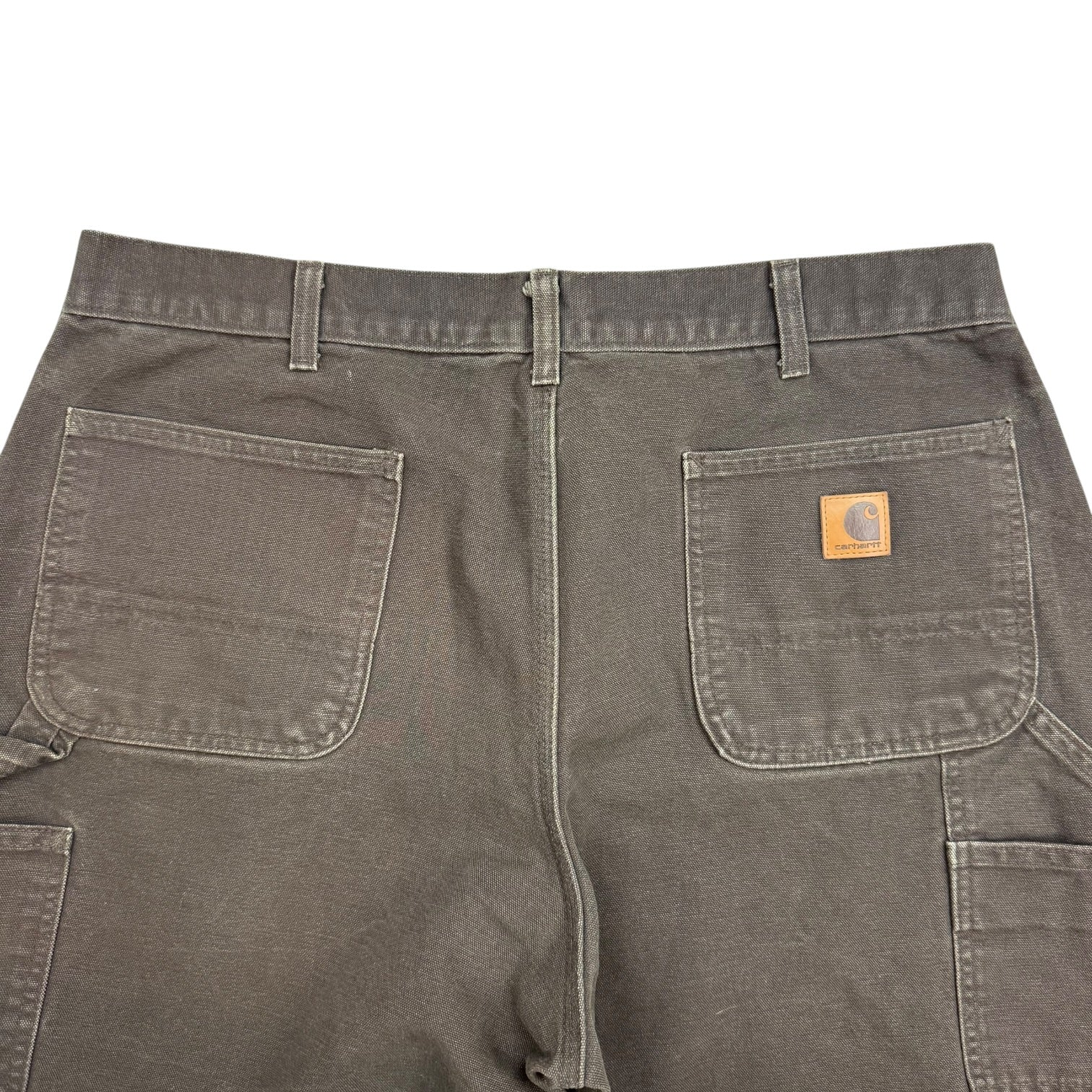 Vintage Carhartt Dungaree Pants Brown