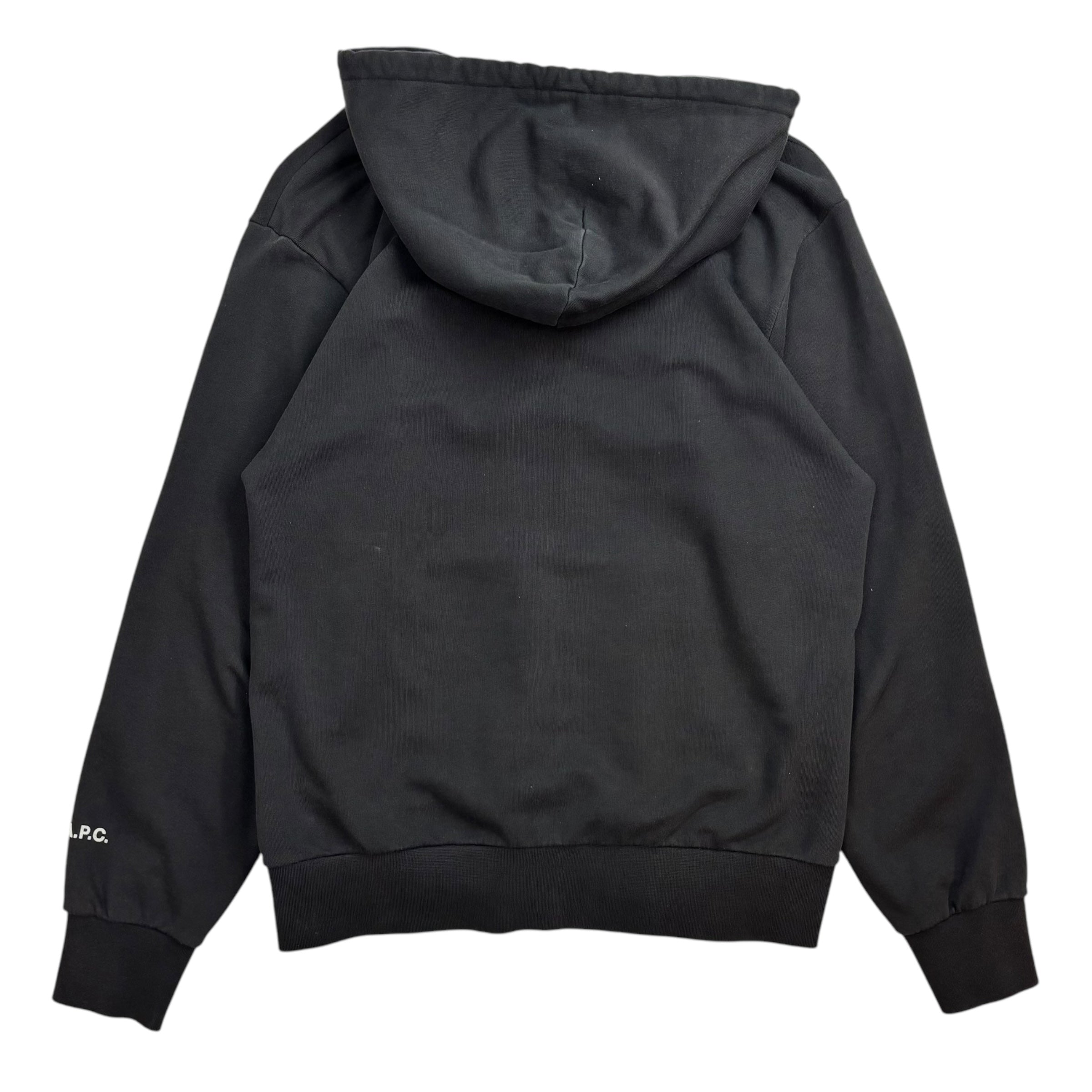 A.P.C X JJJJound Justin Hoodie Black