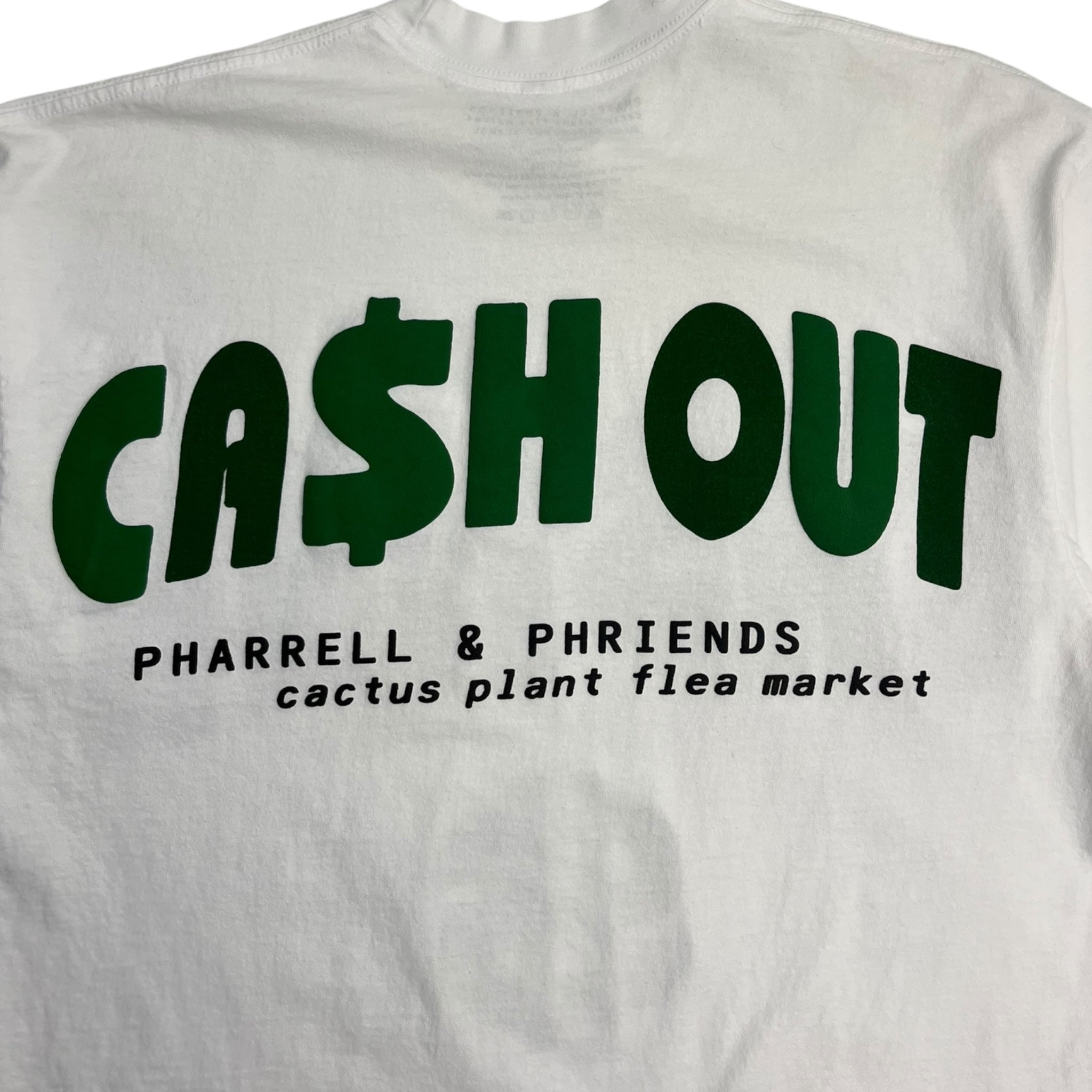 Pharrell x Cactus Plant Flea Market “Cash In Cash Out” T-Shirt