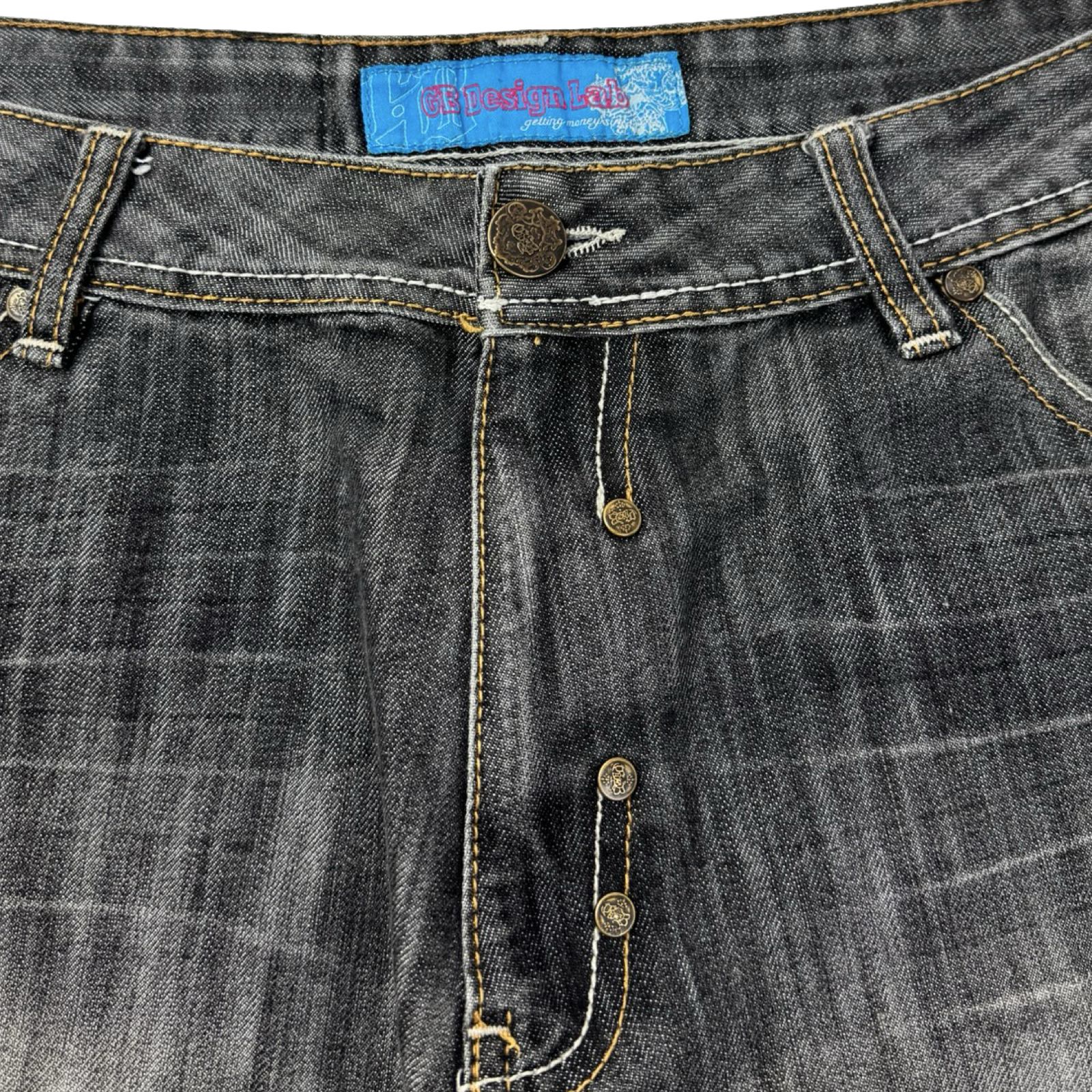 Vintage Y2K GB Design Lab Baggy Jorts