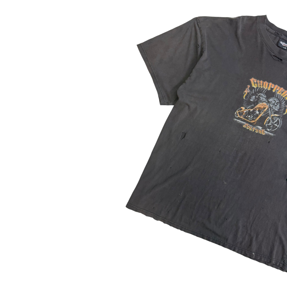 Vintage Orange County Choppers Flame T-Shirt Black