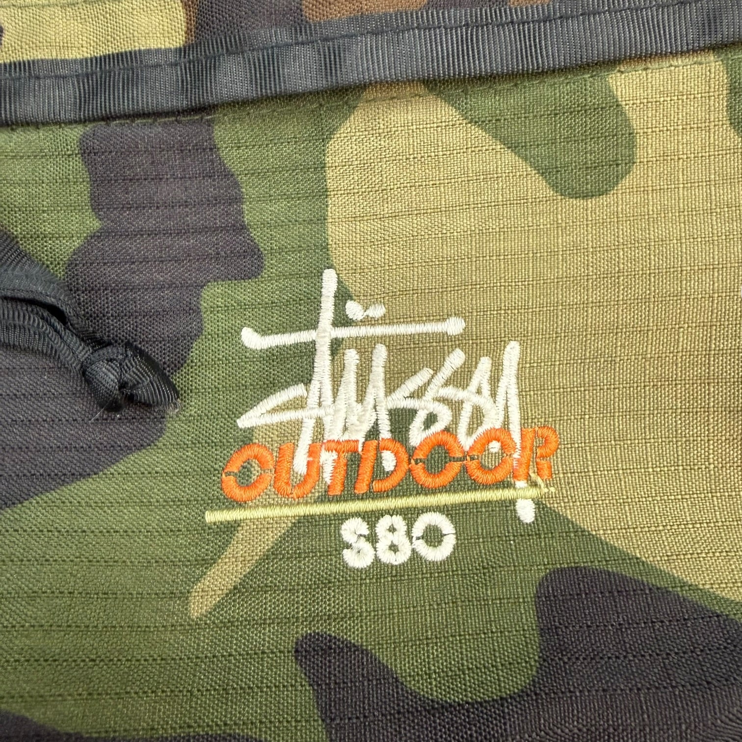 Stussy Outdoor S80 Side Bag Woodland Camo