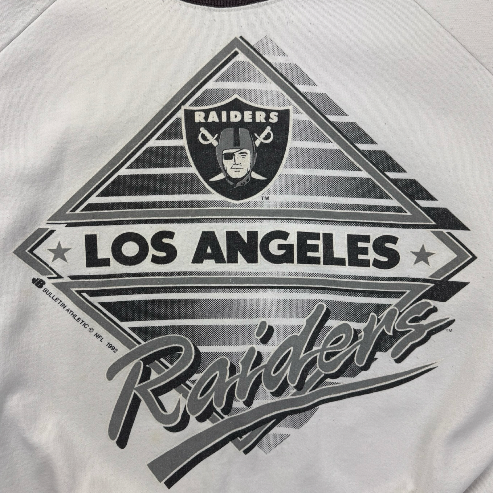 1992 Los Angeles Raiders NFL Crewneck
