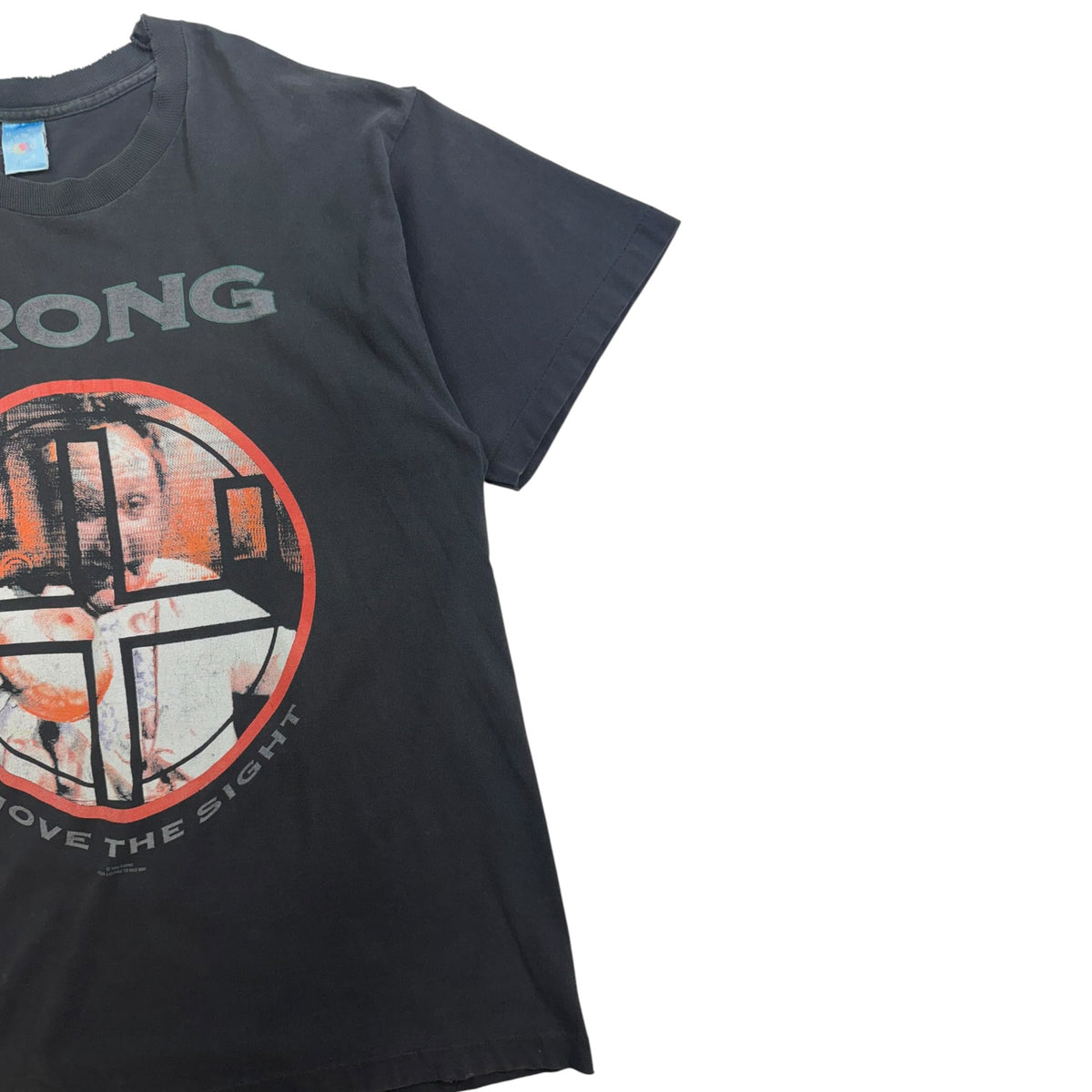 Vintage 1994 Remove the Sight Prong T-Shirt Black