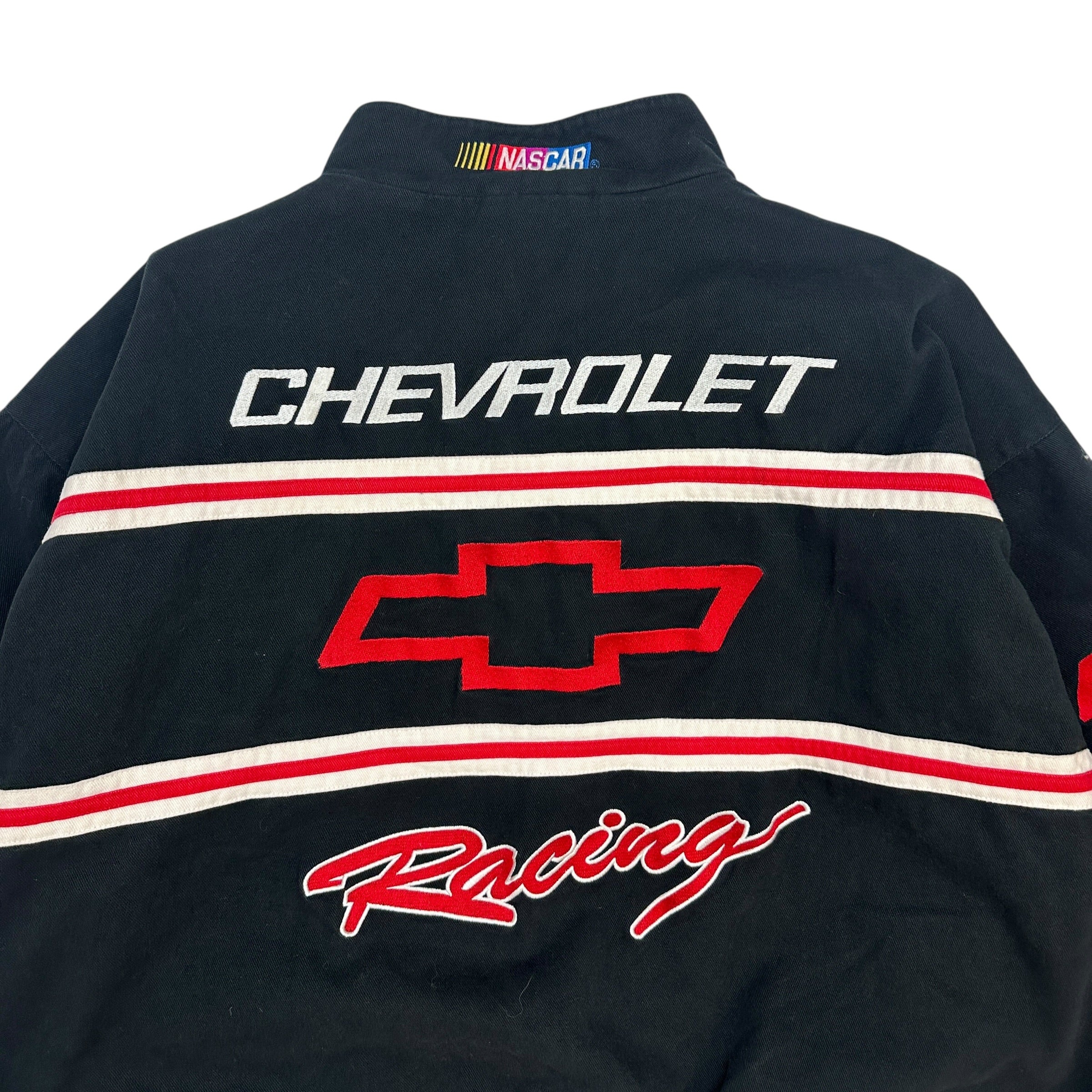 Vintage Nascar Chevrolet Racing Jacket Black/Red