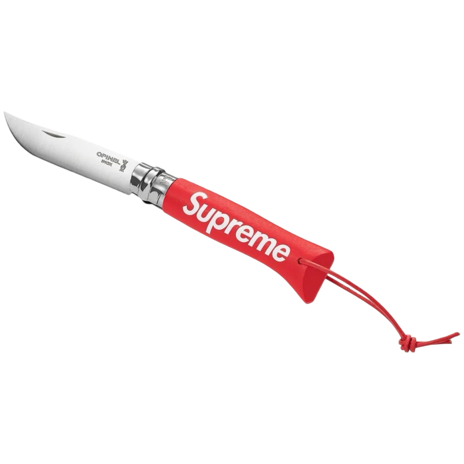 Supreme Opinel No. 8 Folding Knife Red