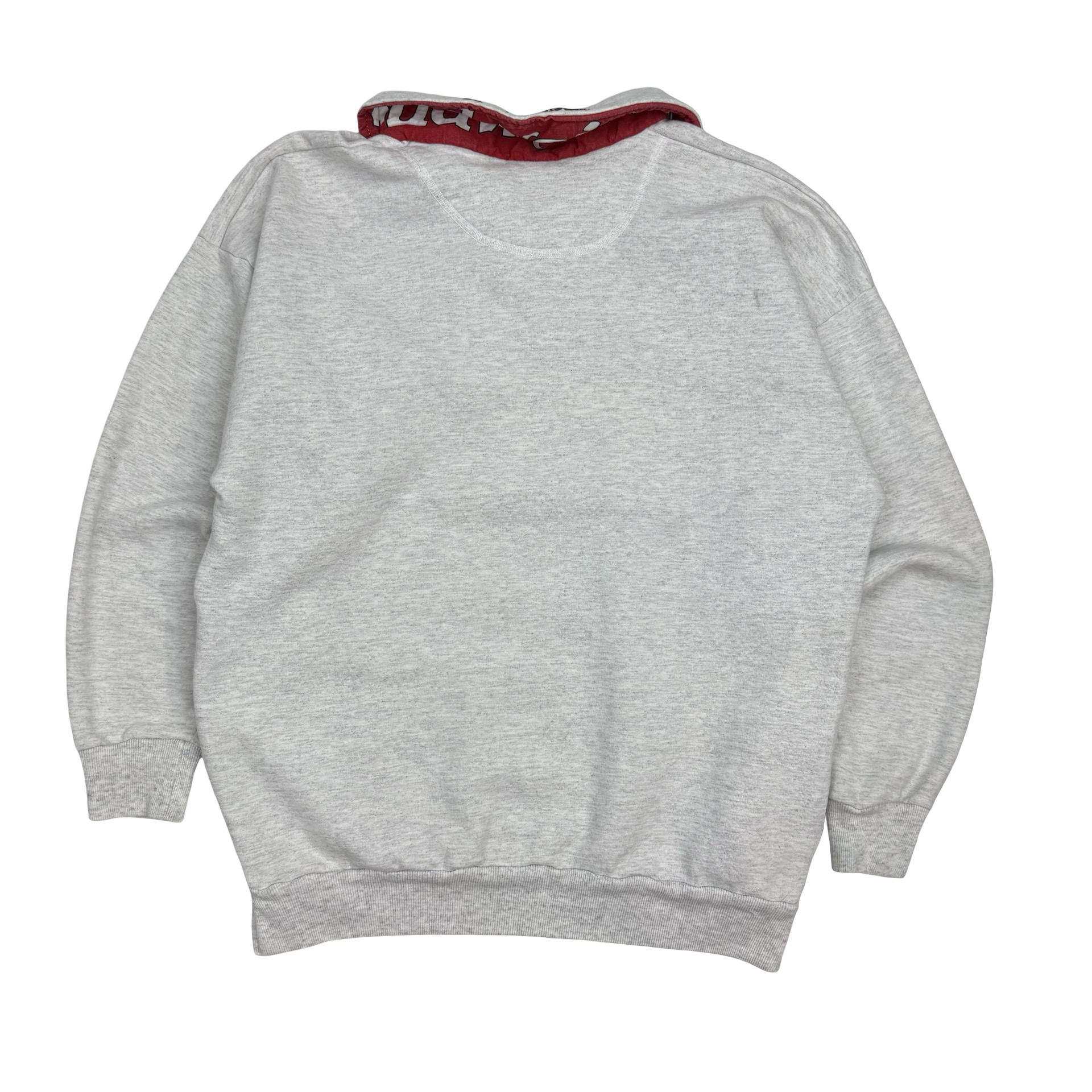 Vintage Budweiser ‘Bud’ Quarter Zip Grey