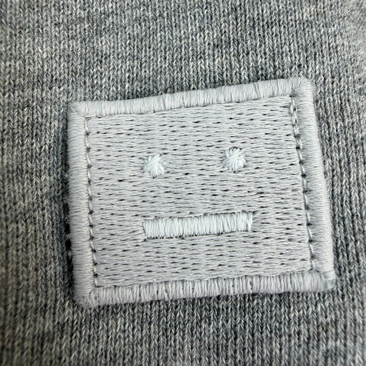 Acne Studios Face Patch Sweatpants Grey