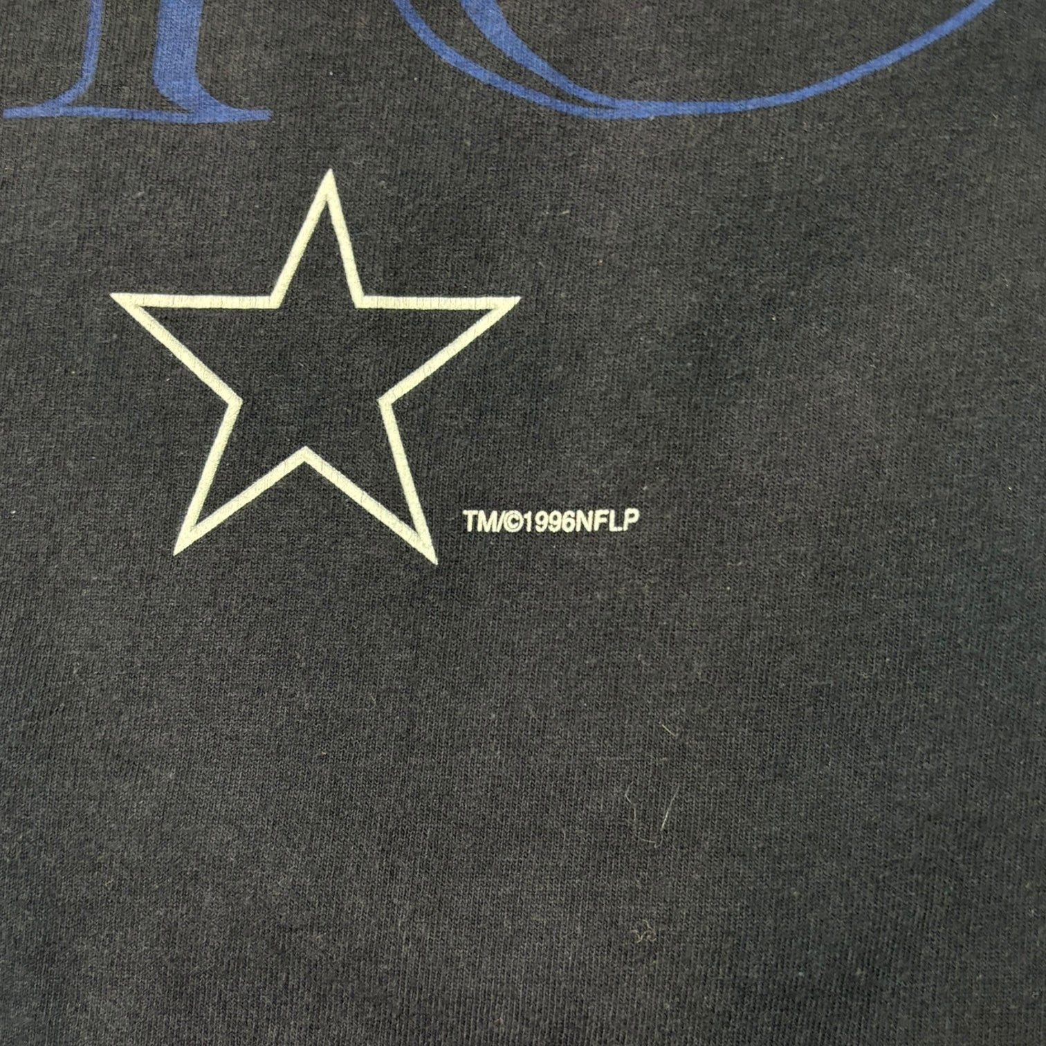 Vintage 1996 Dallas Cowboys “Absolute Victory” T-Shirt Navy