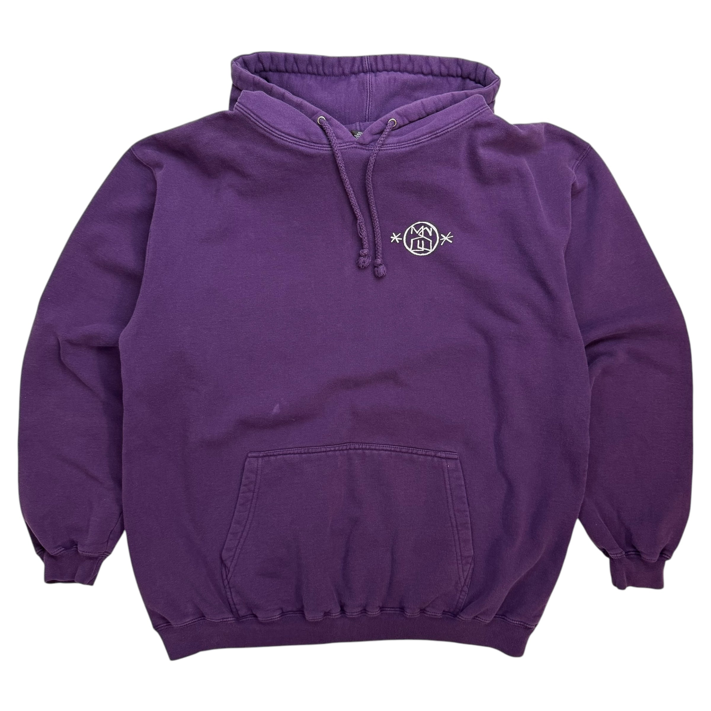 Vintage Stussy Tribe Hoodie Purple