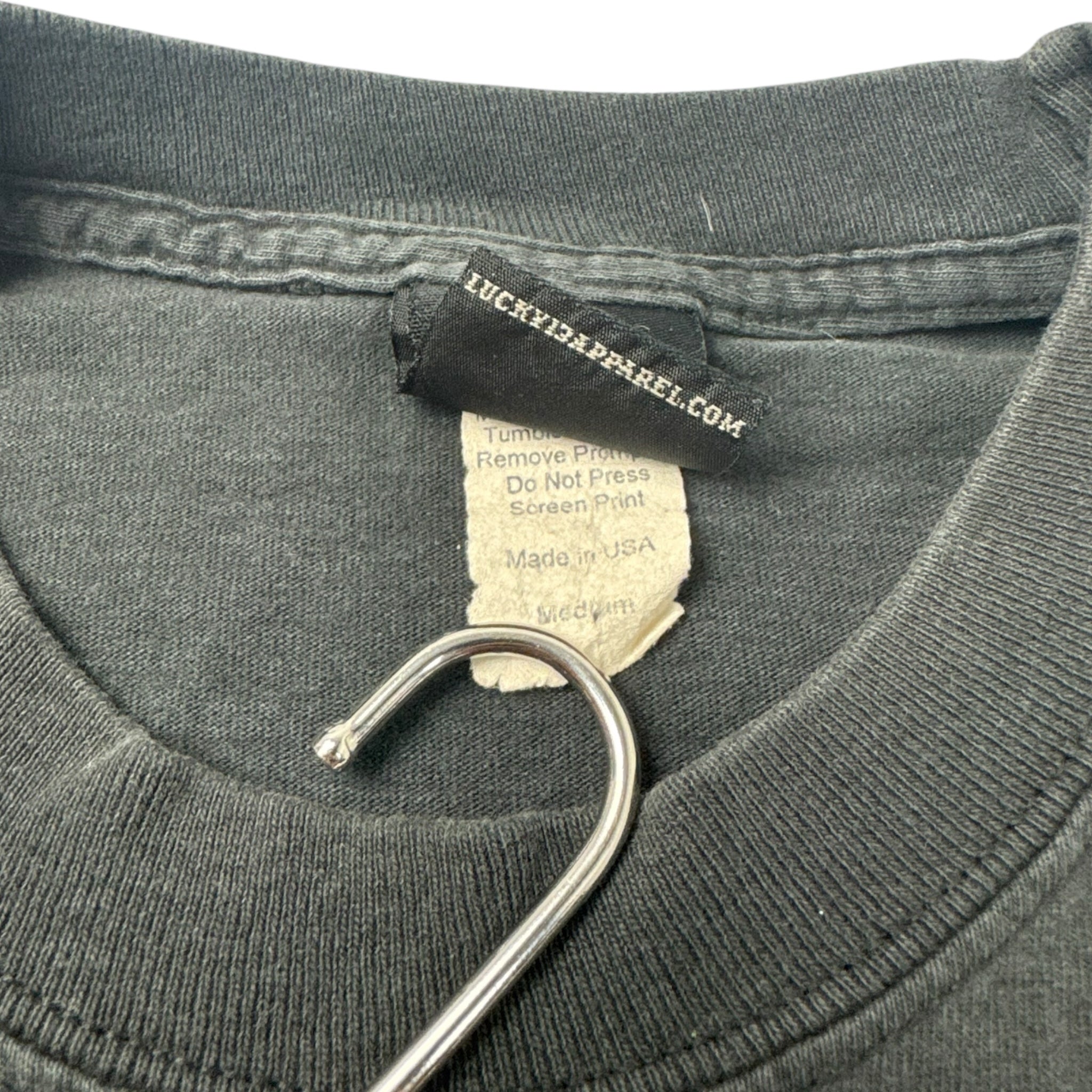 Vintage Y2K Lucky 13 Pin Up Nurse T-Shirt Faded