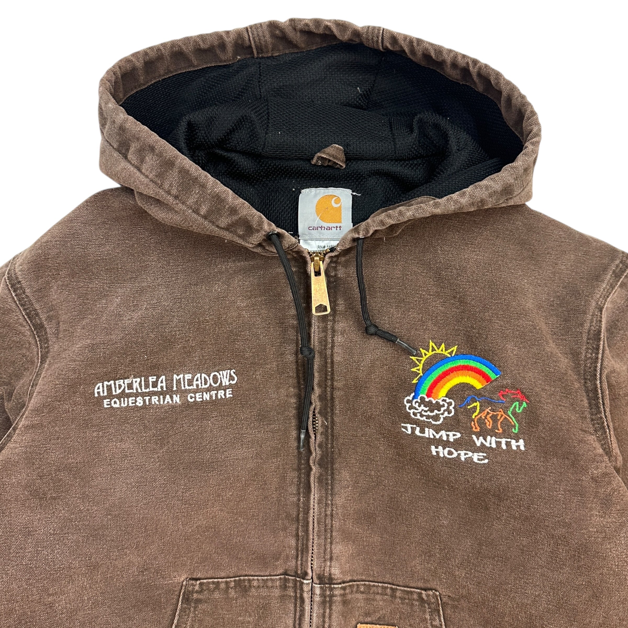 Vintage Carhartt Active Jacket Brown