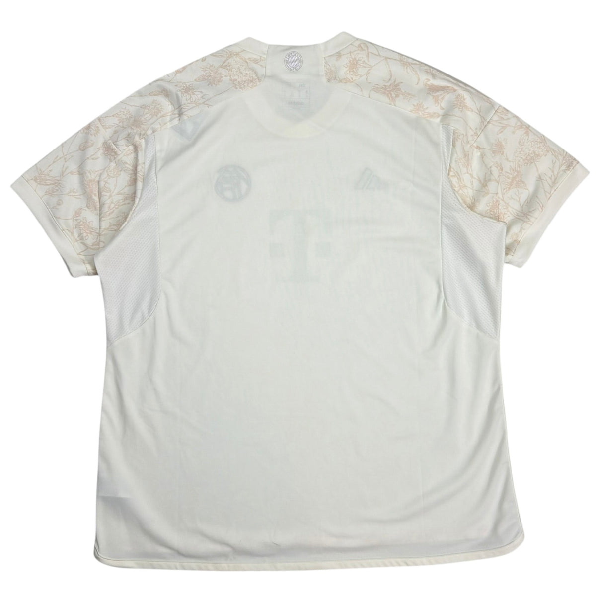 2023-24 Adidas FC Bayern Third Jersey Off White
