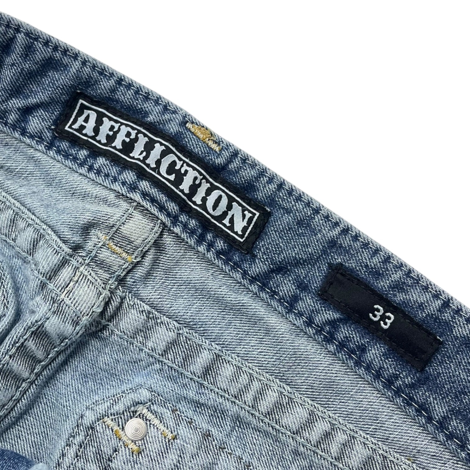 Vintage Y2K Affliction Embroidered Bottoms