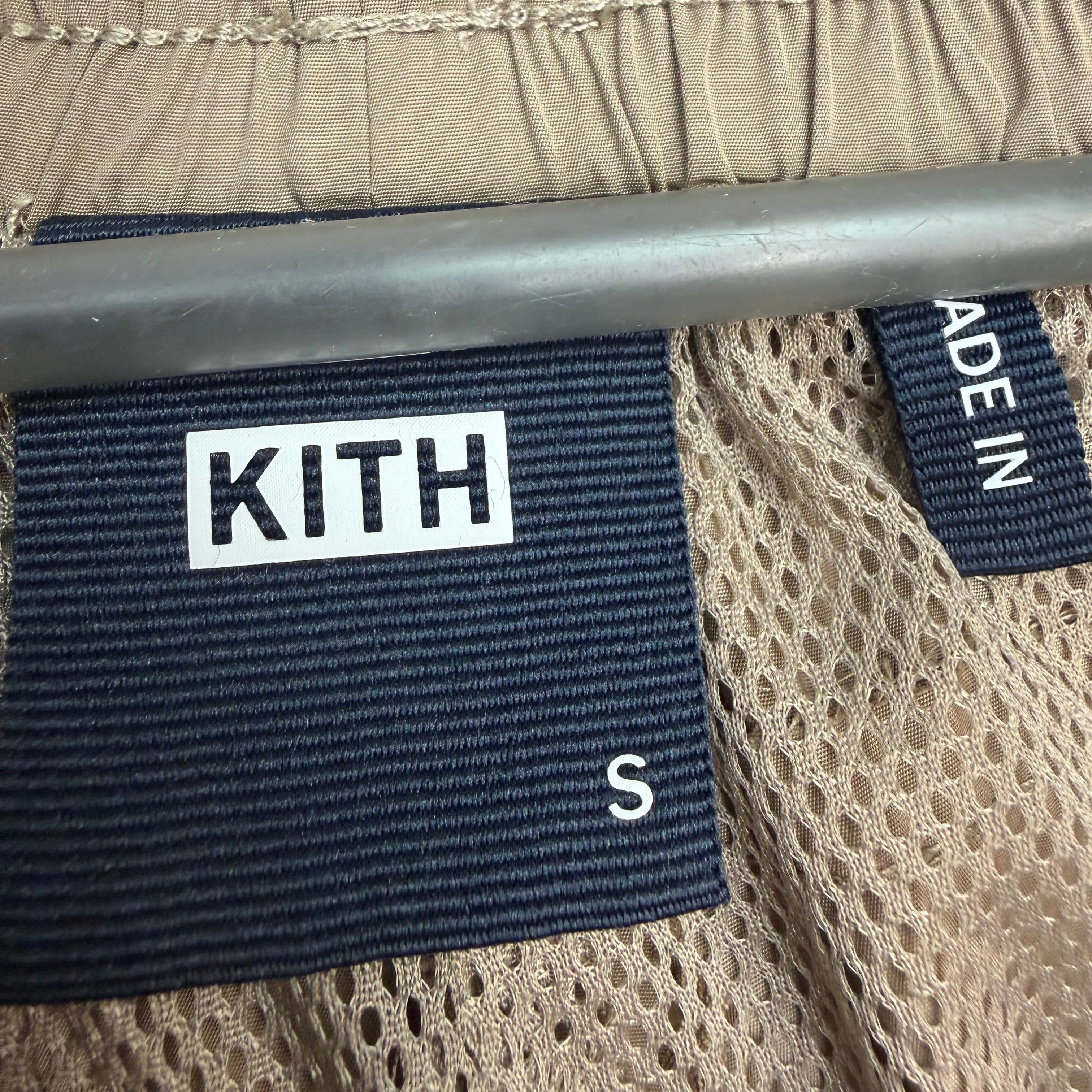 Kith Nylon Active Shorts Brown
