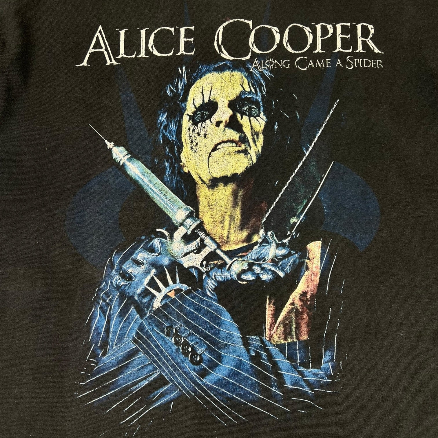 Vintage Alice Cooper Along Came A Spider Tour T-Shirt
