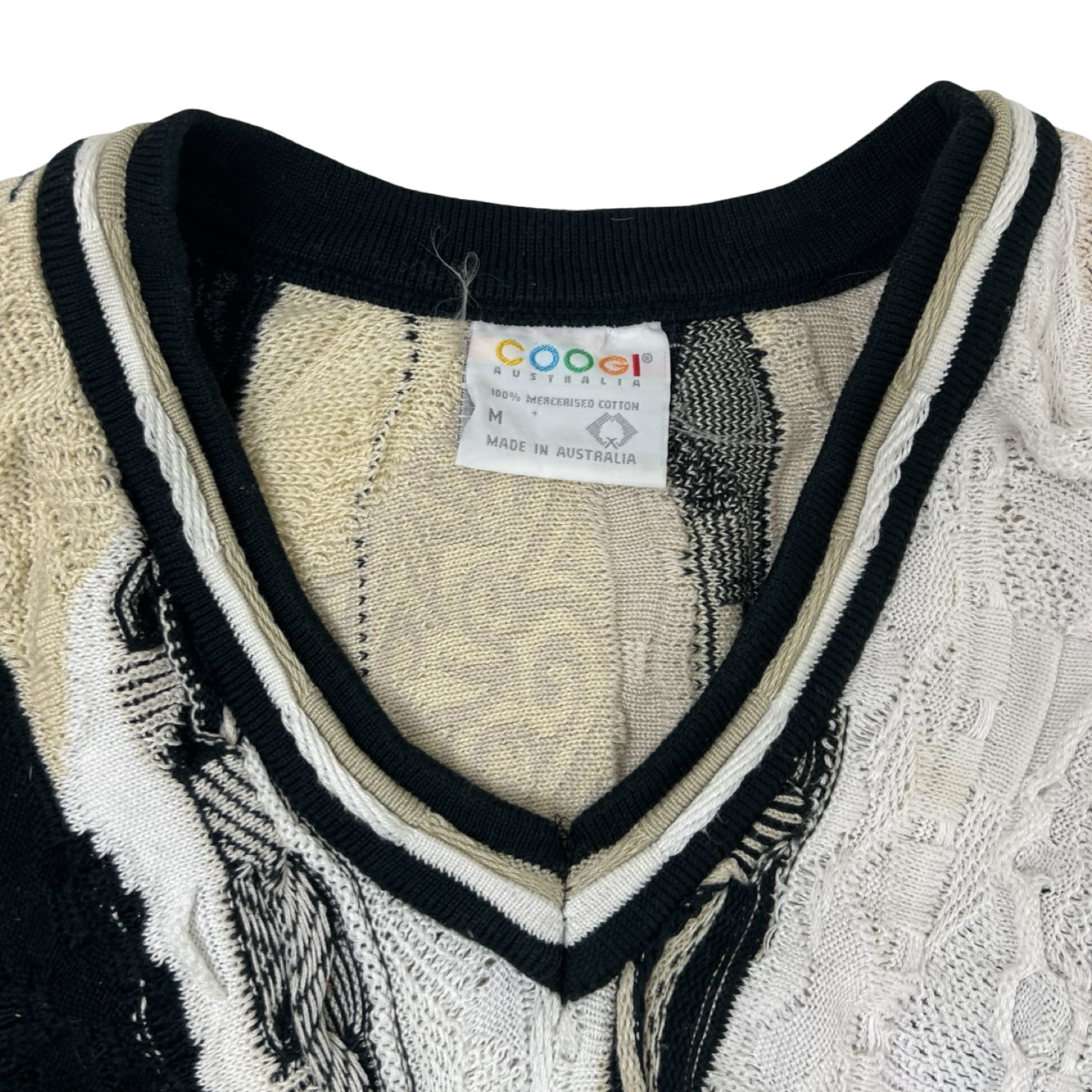 Vintage Coogi 3D Knit Sweater