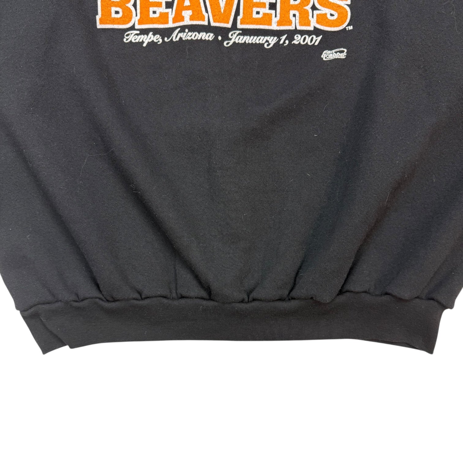 Vintage Oregon State Beavers Crewneck Black