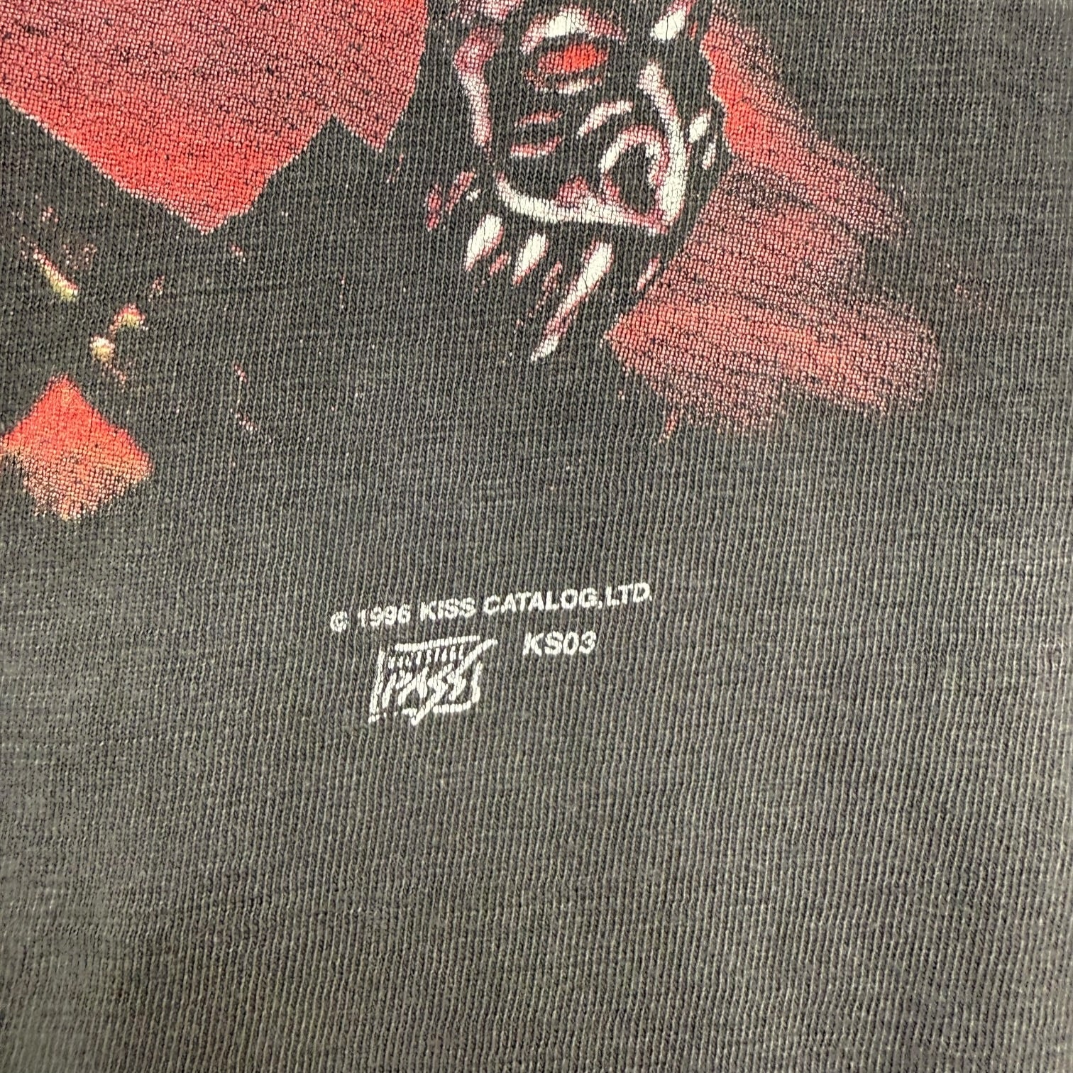 1996 Kiss ‘20 Years Of Destruction’ Tee Black