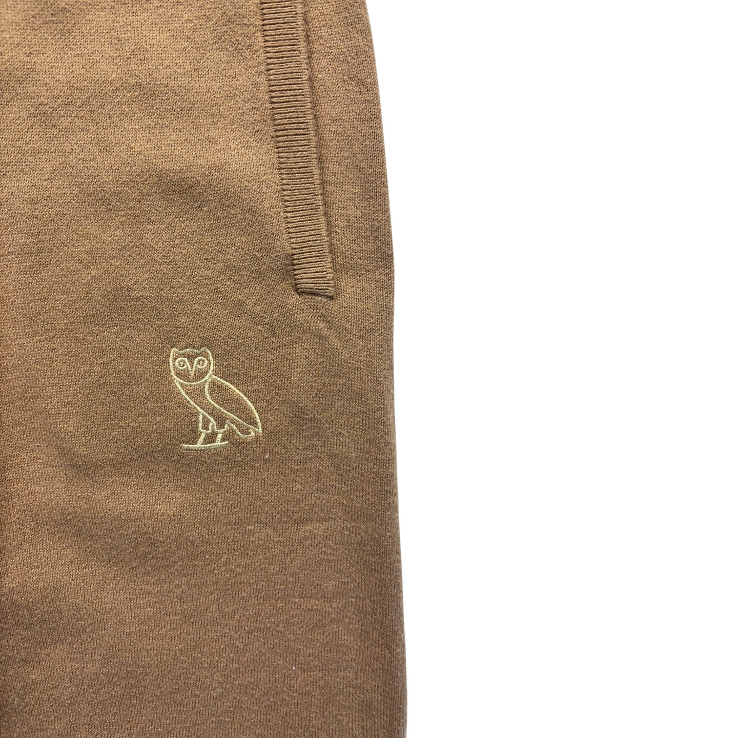 (W) OVO Embroidered Logo Knit Joggers