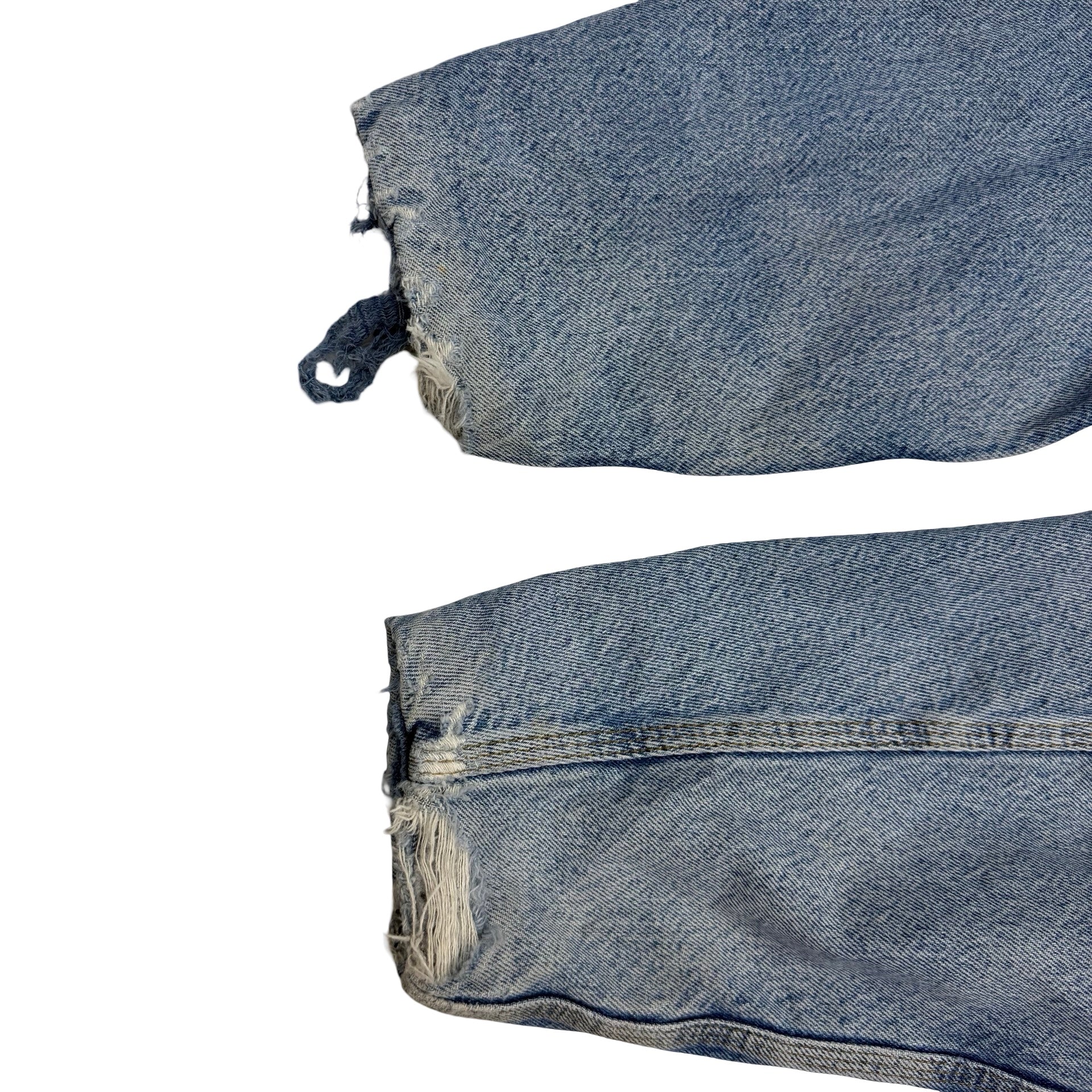 Vintage Carhartt Active Jacket Denim Blanket Lined Blue