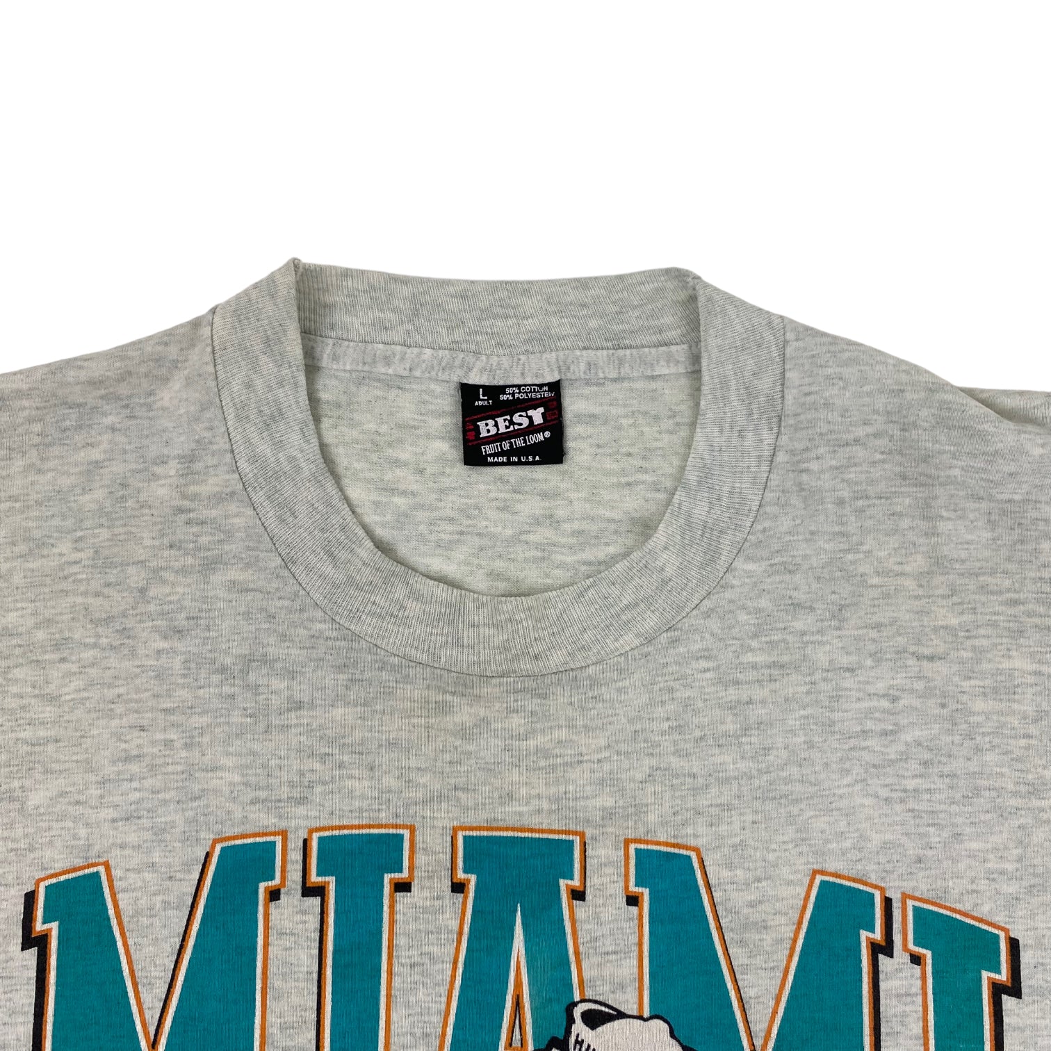 Vintage Miami Hurricanes T-Shirt Grey