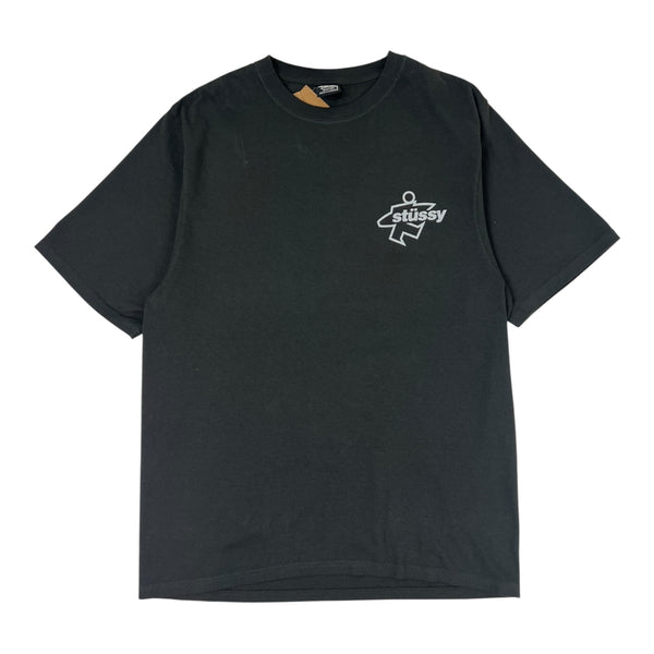 Stussy Surf Pigment Dyed T-Shirt Black
