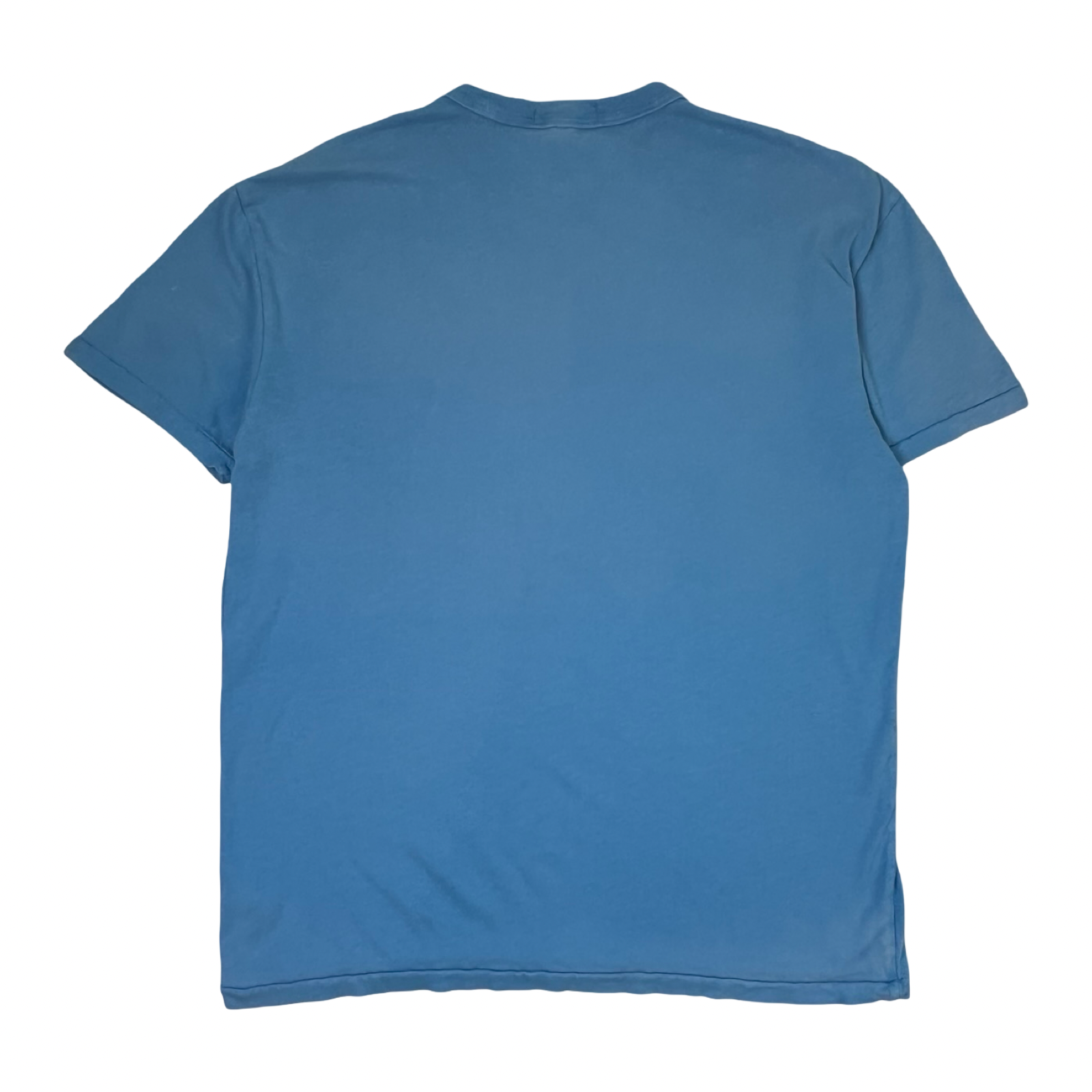 Vintage Polo Ralph Lauren Polo Track 067 Team Shirt Blue