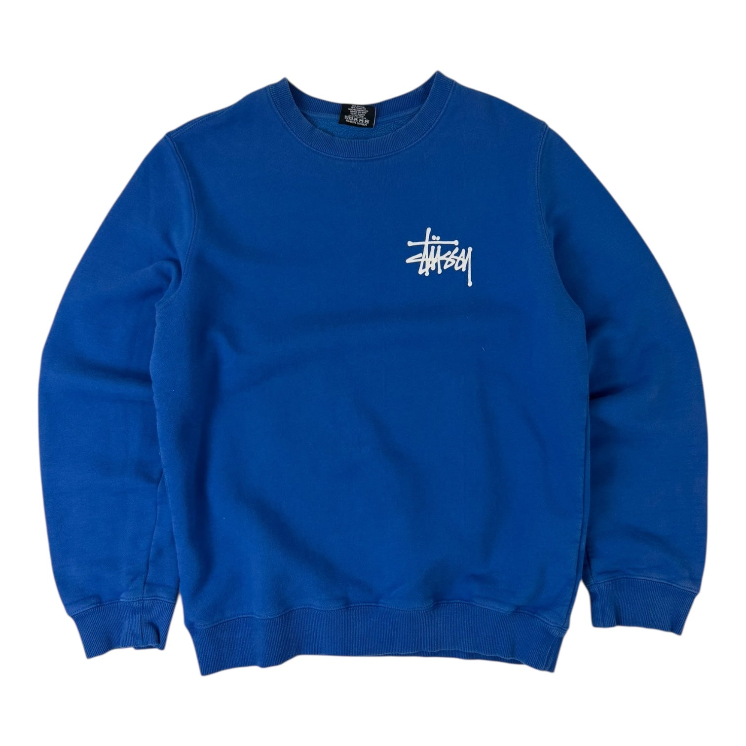 Stussy Basic Stussy Crewneck Blue