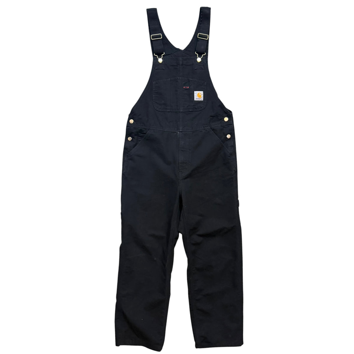 Carhartt WIP Double Knee Bib Overall Black