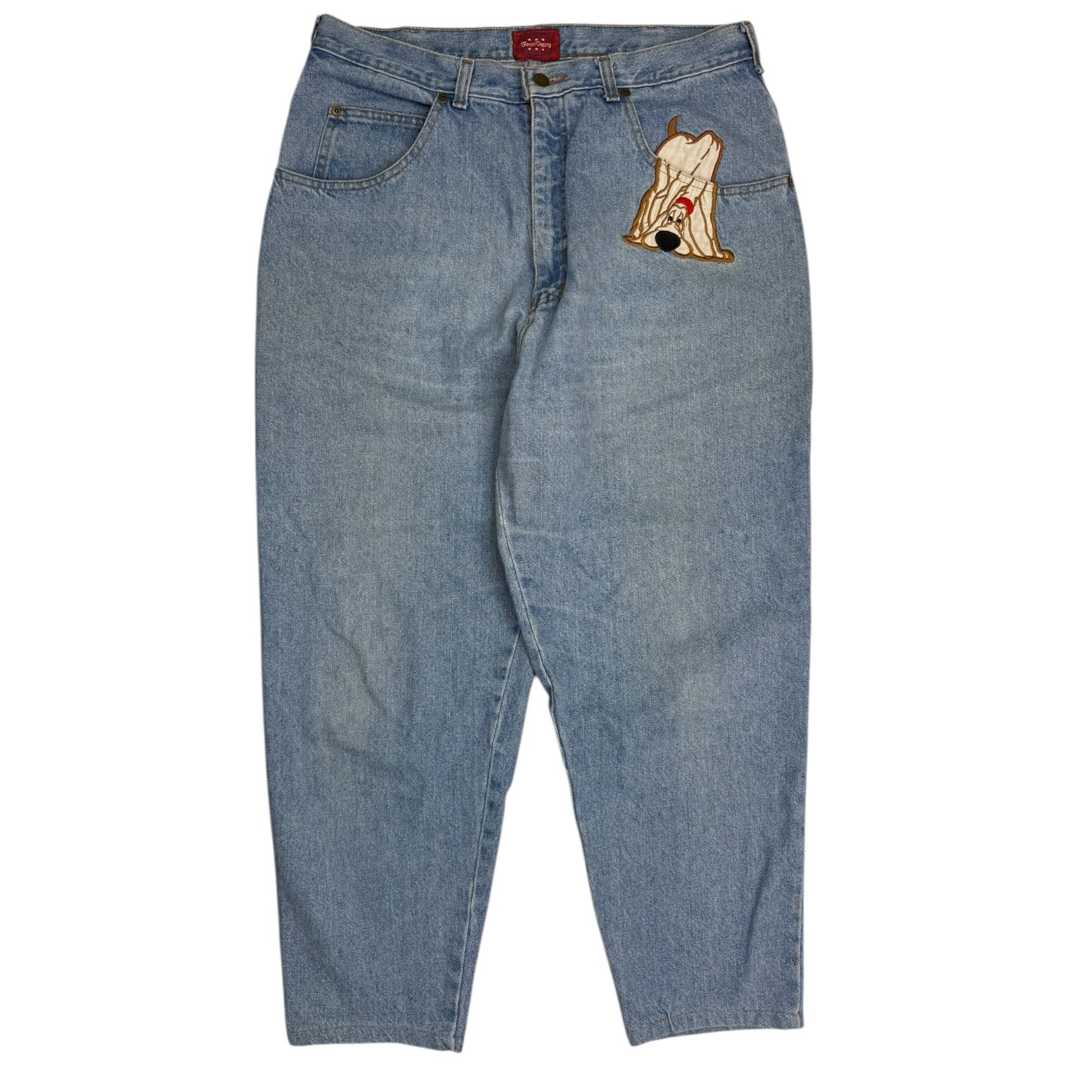 Vintage French Dressing Dog Jeans
