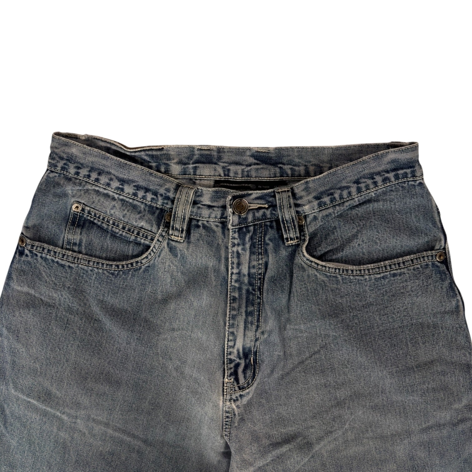 (W) Roca Wear Baggy Light Wash Jeans