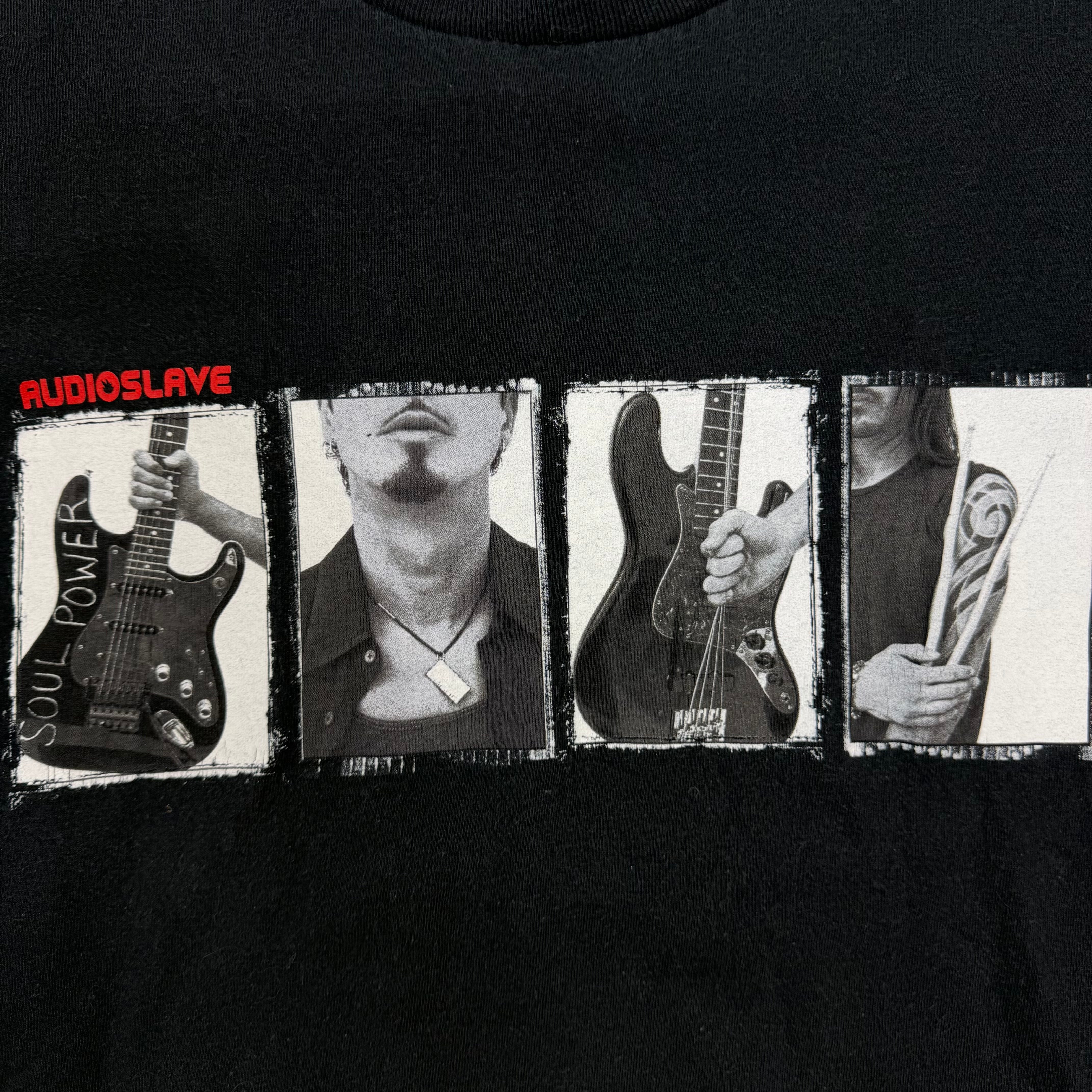 2005 Audioslave Tour Tee Black