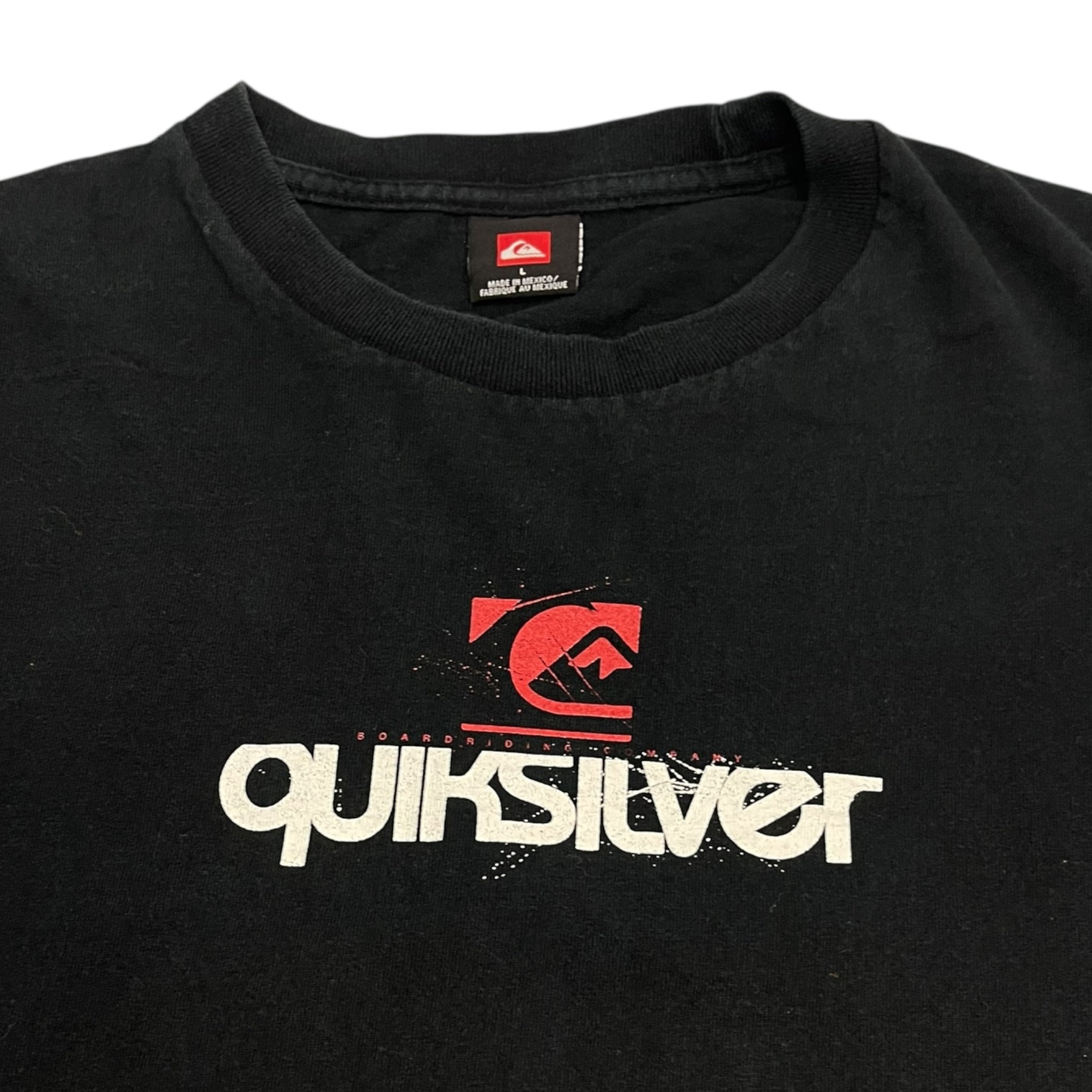 Vintage Y2K Quicksilver Center Spellout T-Shirt