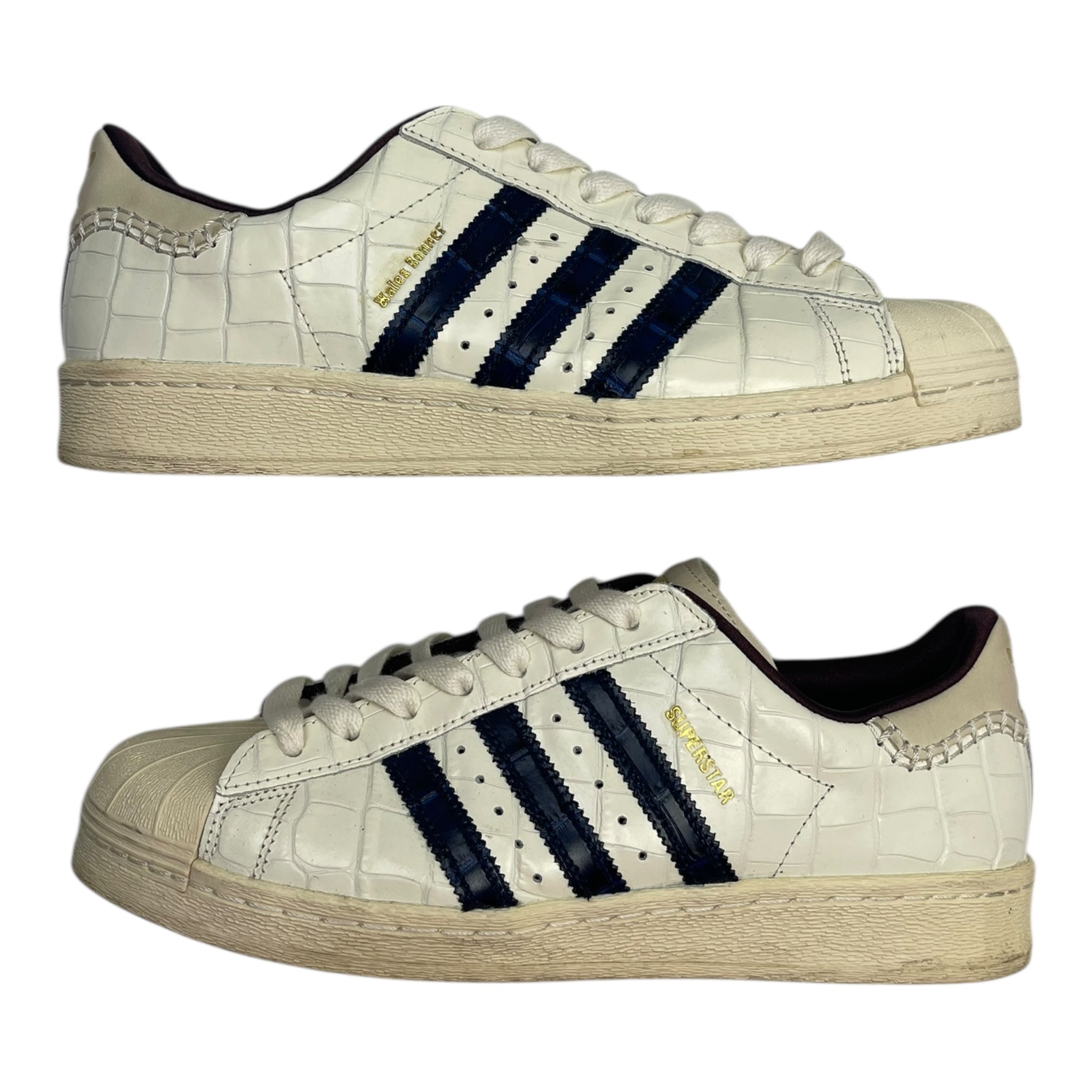 Adidas X Wales Bonner Superstar White Crocodile (Used)