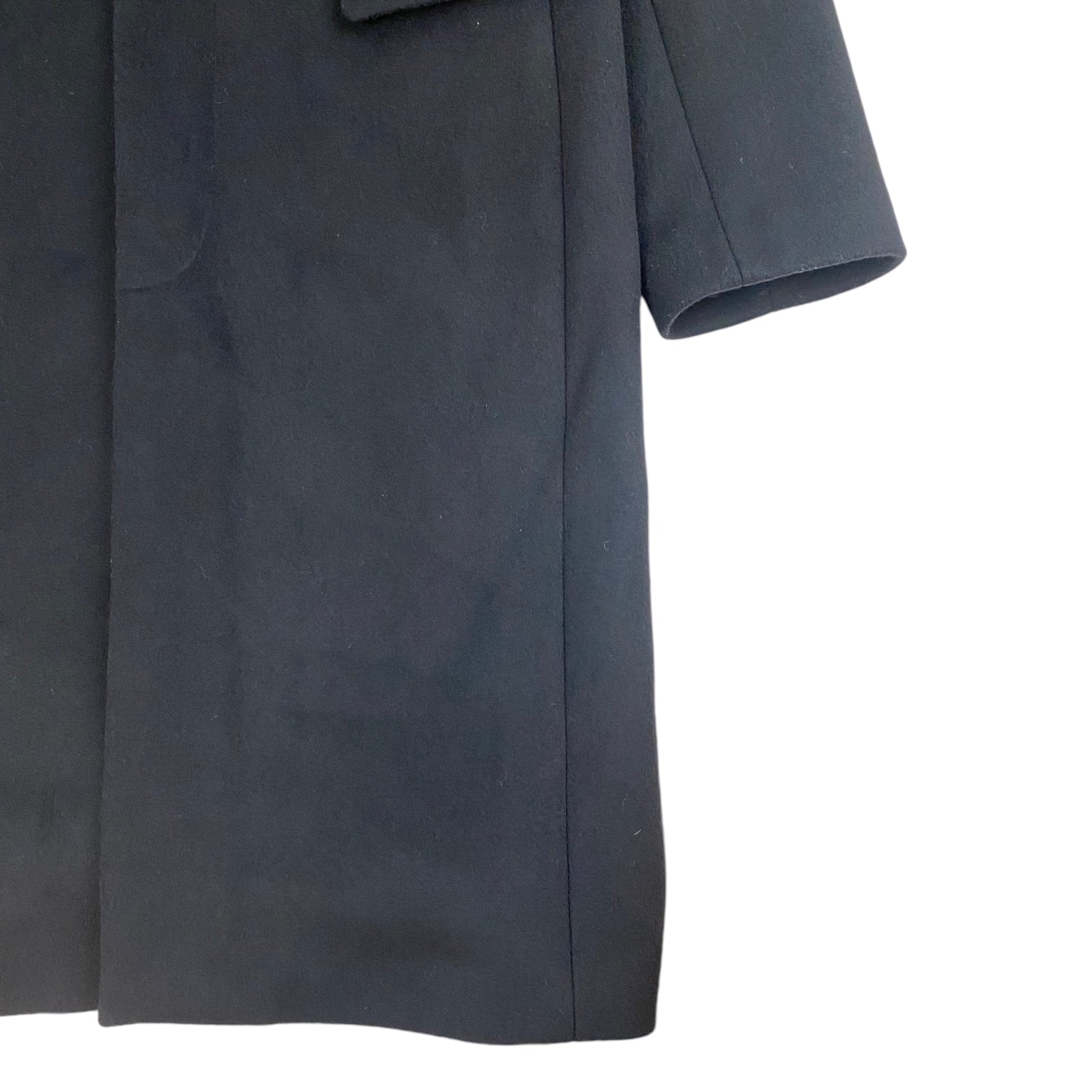 Acne Studios Single Breasted Wool Coat Black