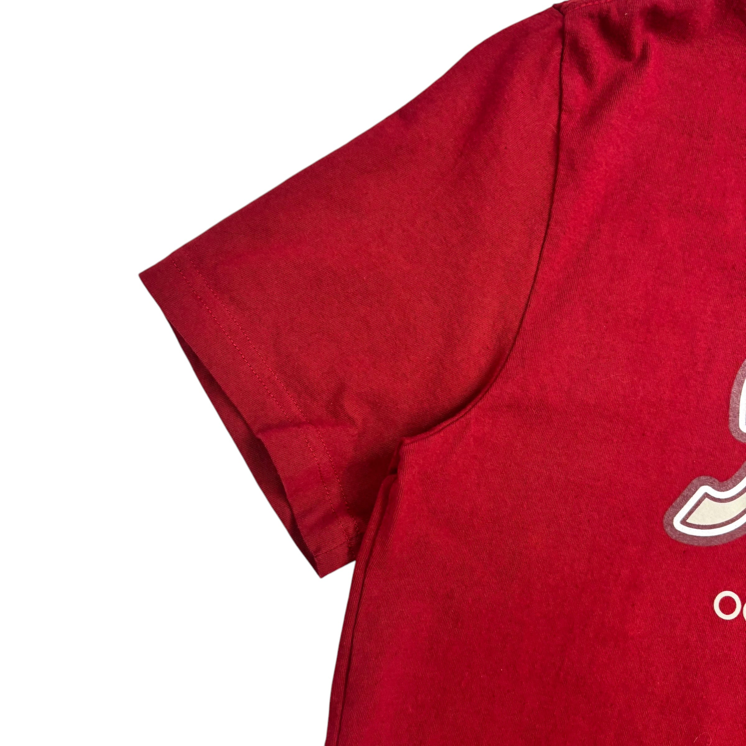 OVO X Roots Heritage Owl Tee Red