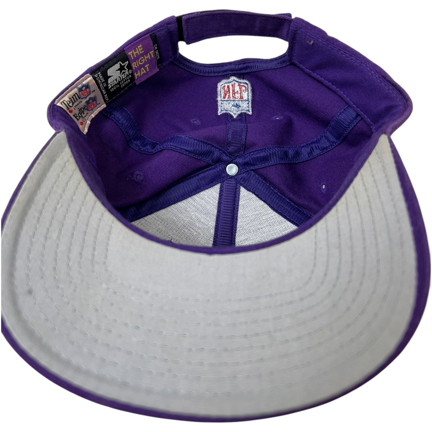 Vintage Starter Minnesota Vikings Hat Purple