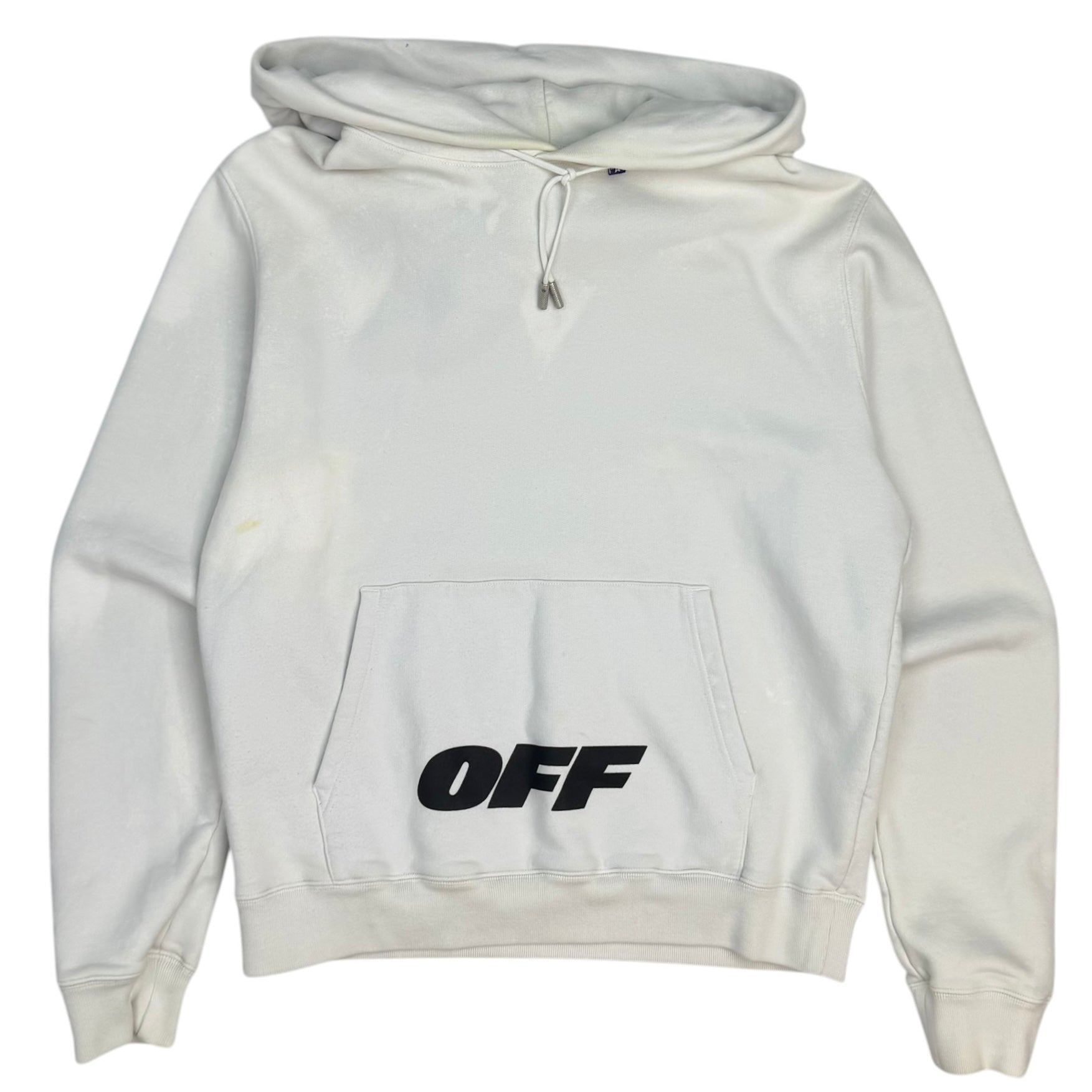 Off-White Wing Off Logo Hoodie White