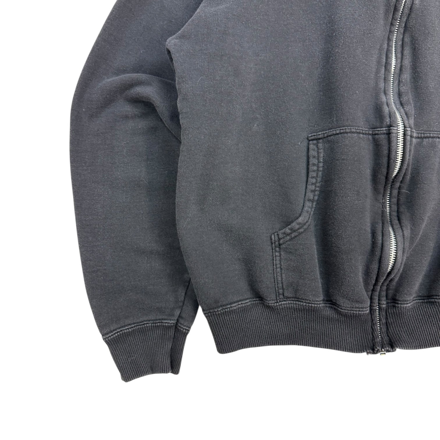 Vintage The Tragically Hip Zip Up Sweater Black