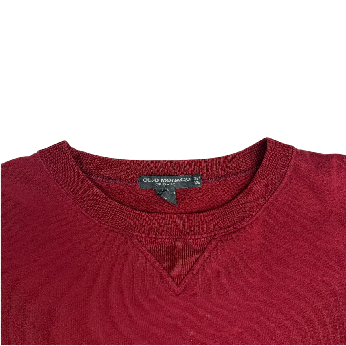 Vintage Club Monaco Crewneck Maroon