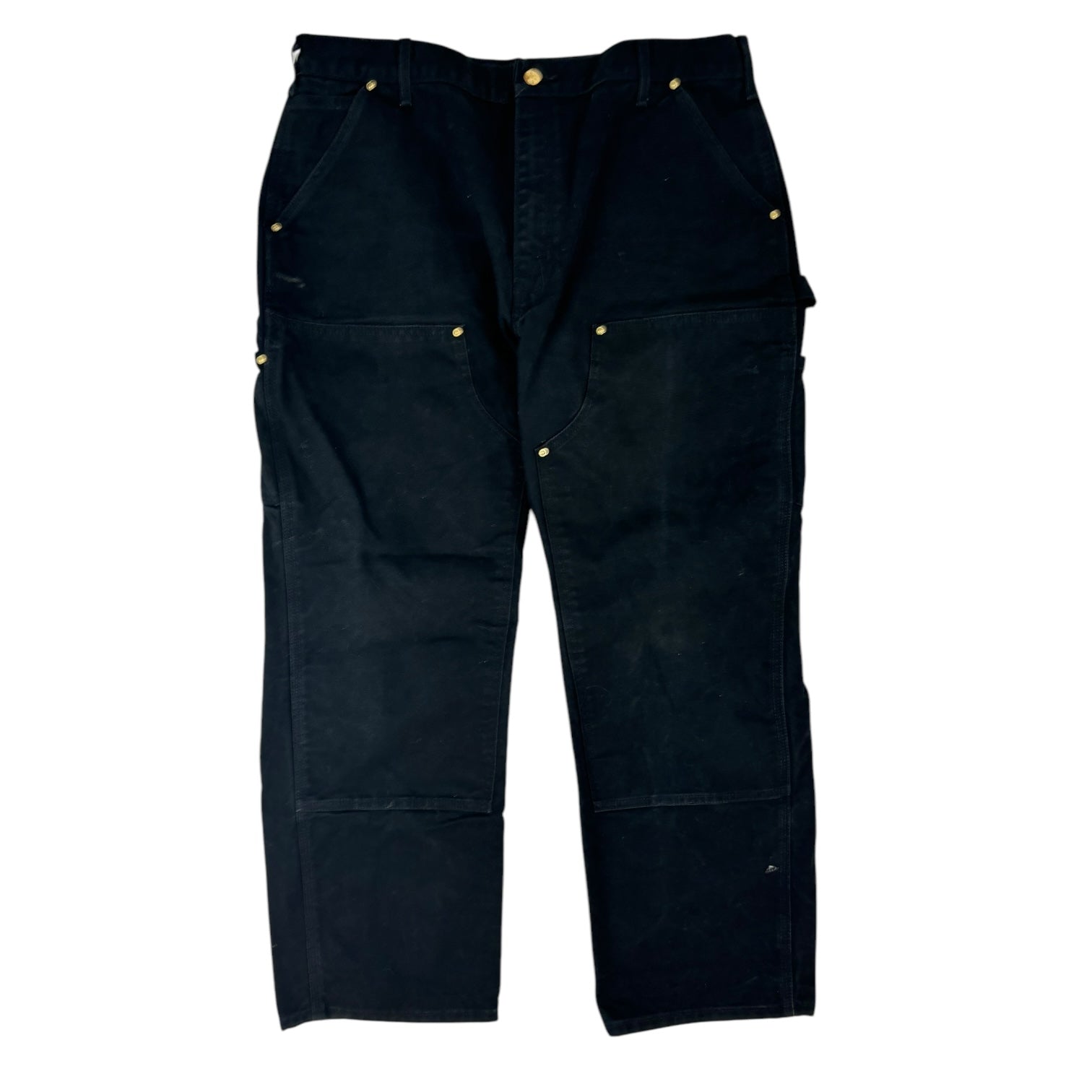 Vintage Carhartt Double Knee Carpenter Pants Black