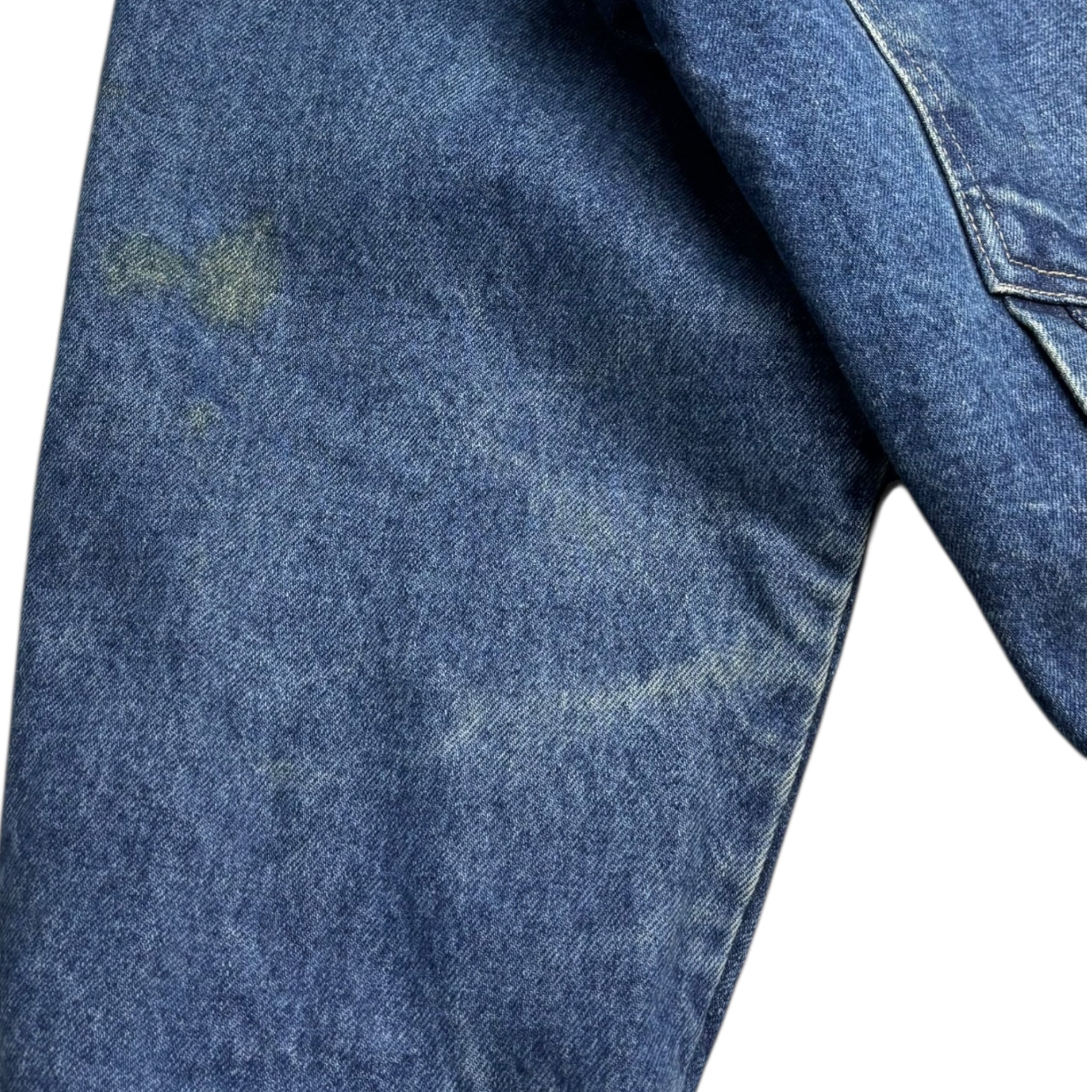 Vintage Saharah Club Denim Jacket Dark Washed