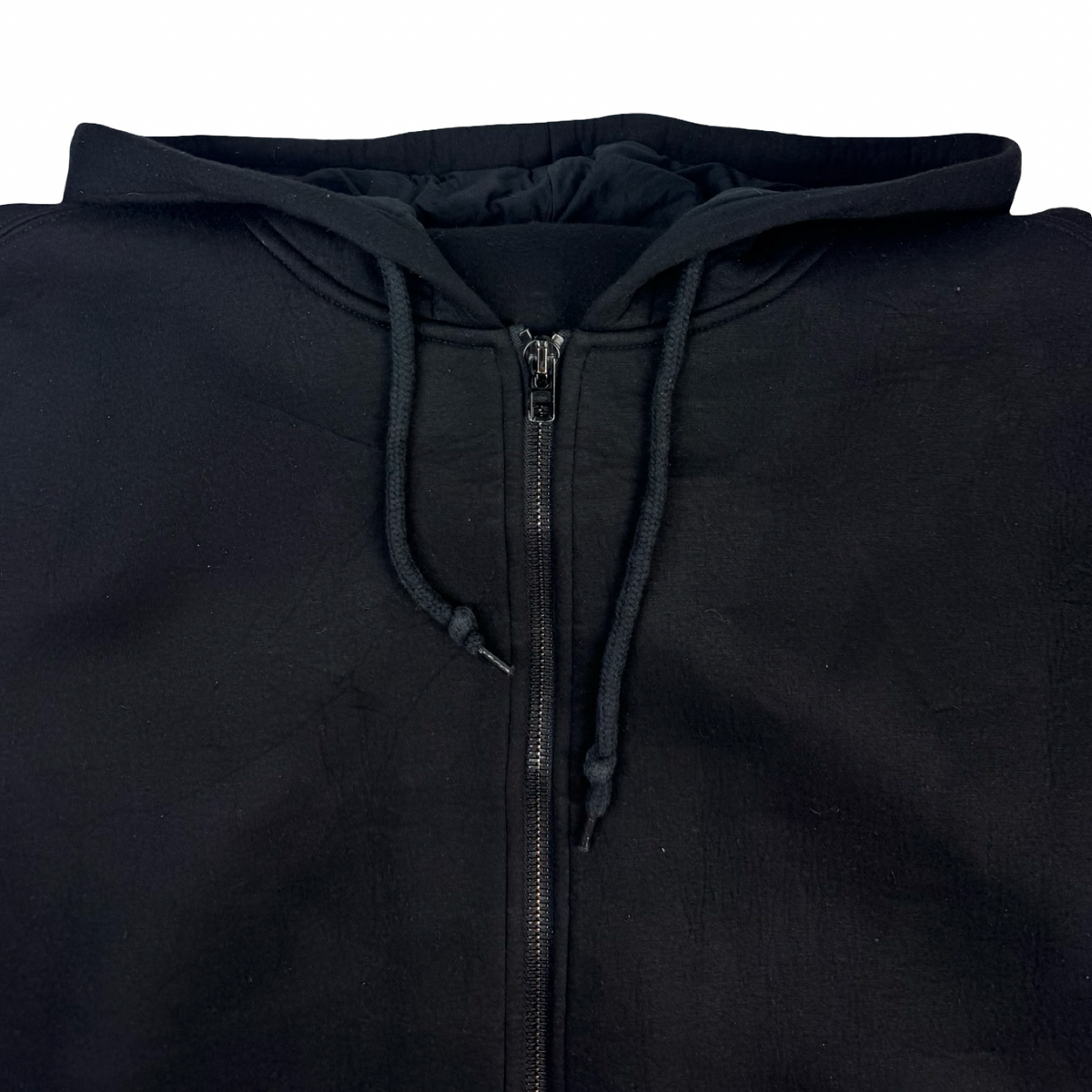 Givenchy Black & White Back Logo Zip-Up Hoodie