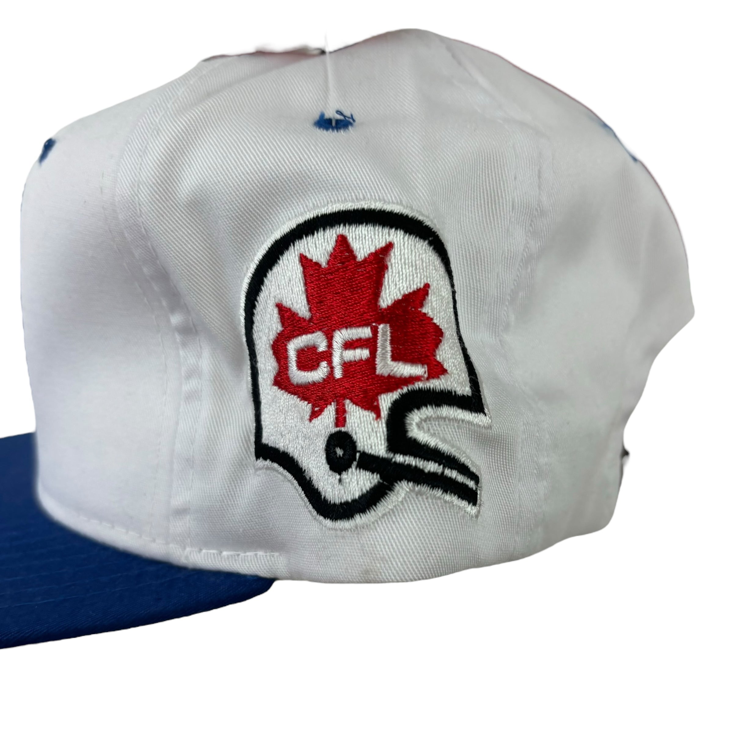 Vintage 1994 CFL Grey Cup Vancouver StrapBack Hat White