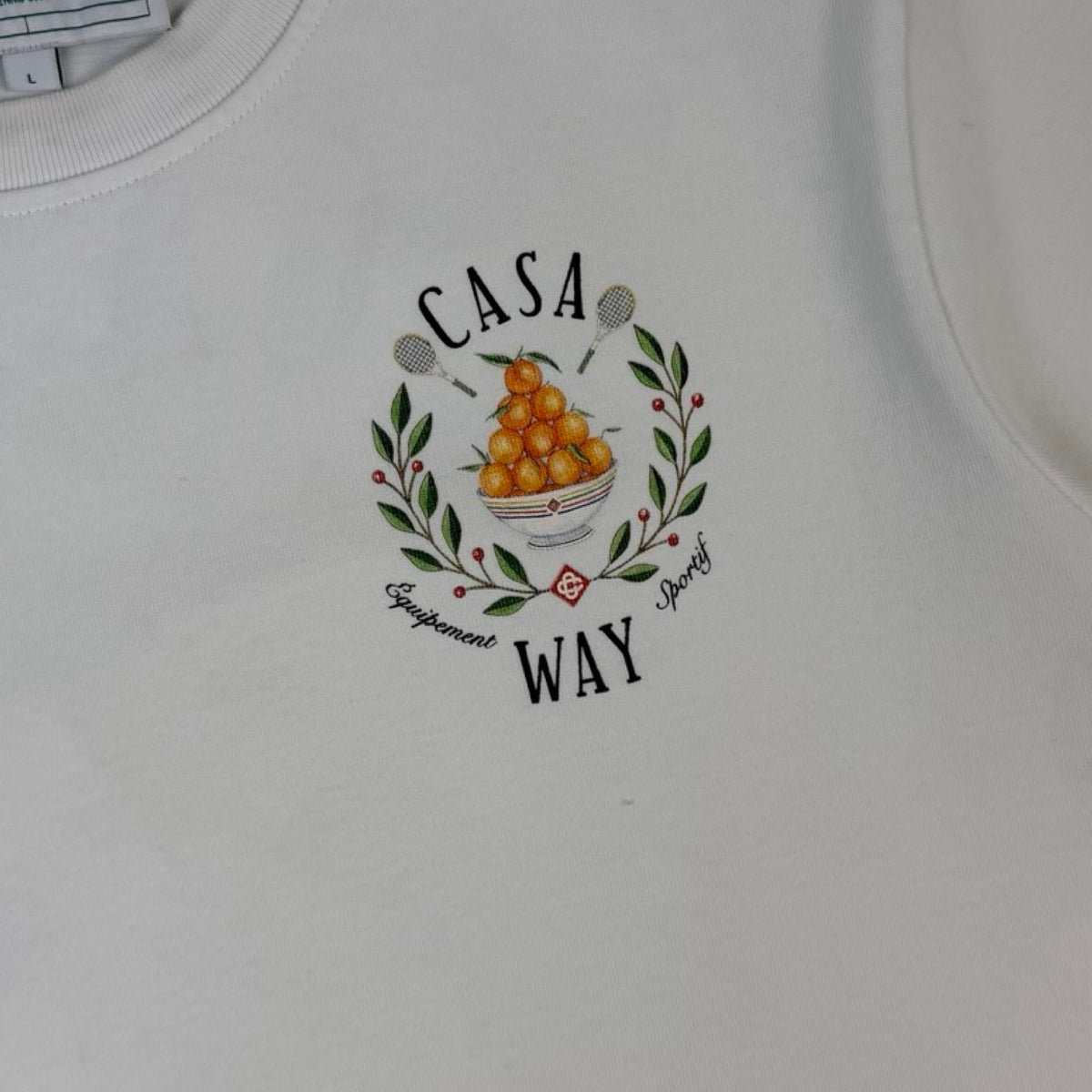 Casablanca Casa Way T-Shirt White