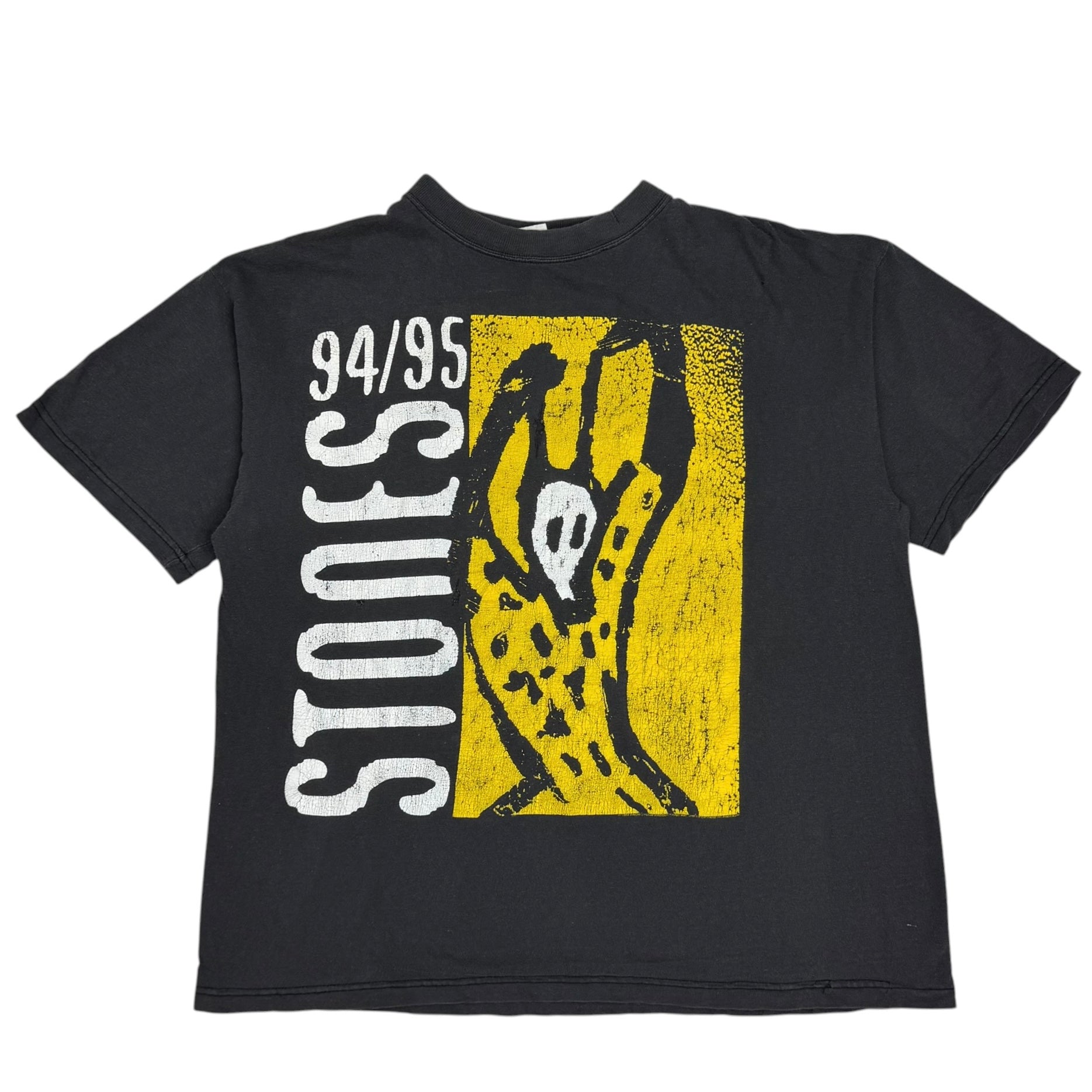 1994 The Rolling Stones Voodoo Lounge North America Tour Tee Black
