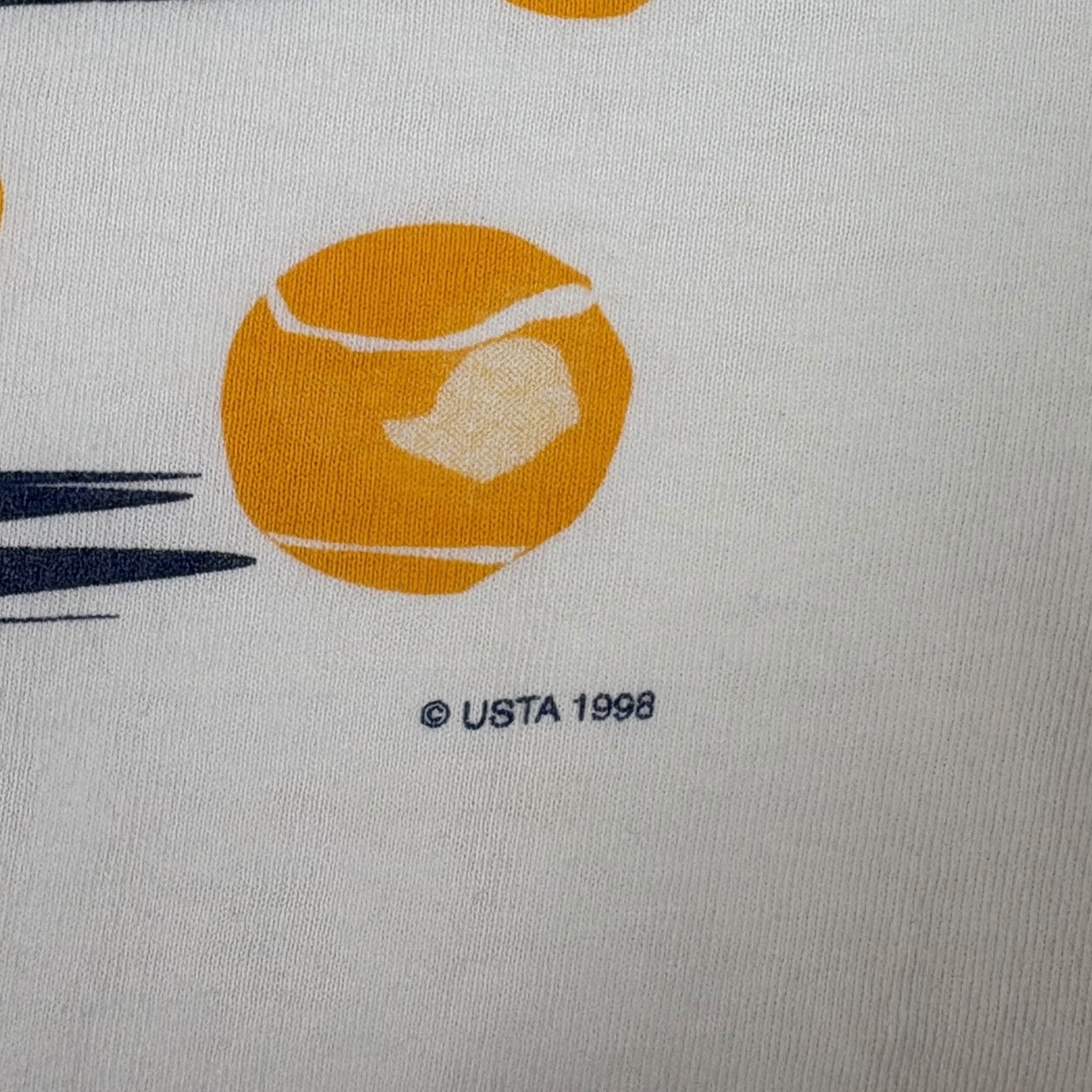 Vintage 1996 USTA Tennis Sectional Championship T-Shirt White
