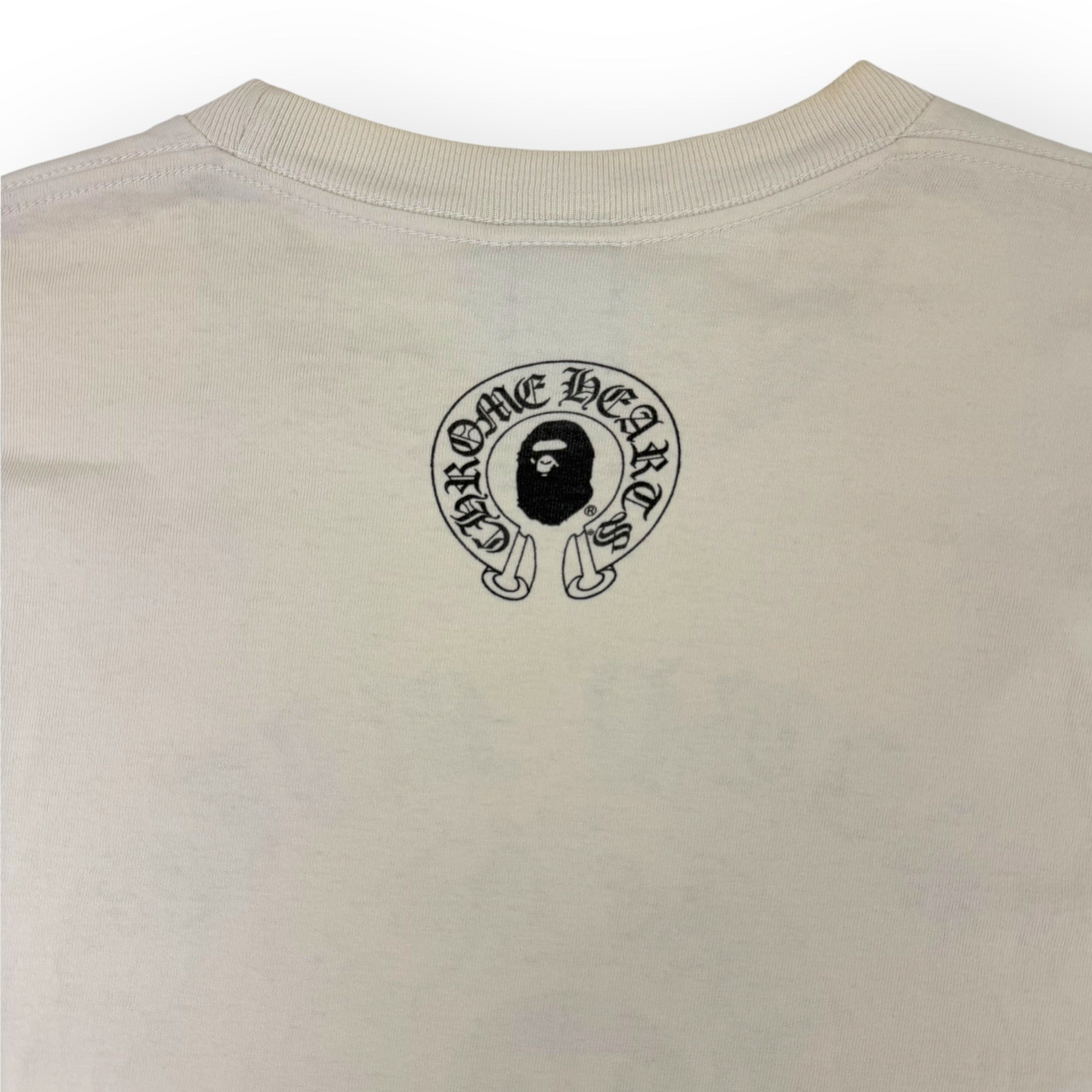 Chrome Hearts x Baby Milo Bape T-Shirt White
