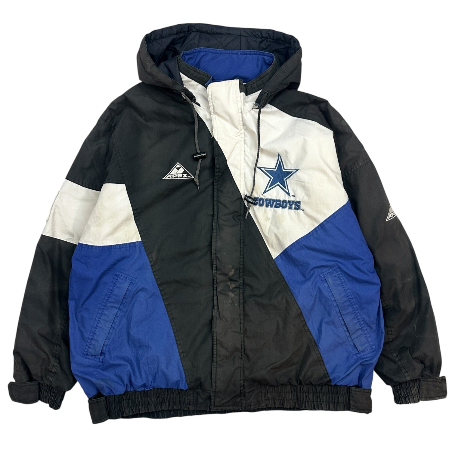 Vintage Apex Dallas Cowboys Pro Line Jacket Blue/Black